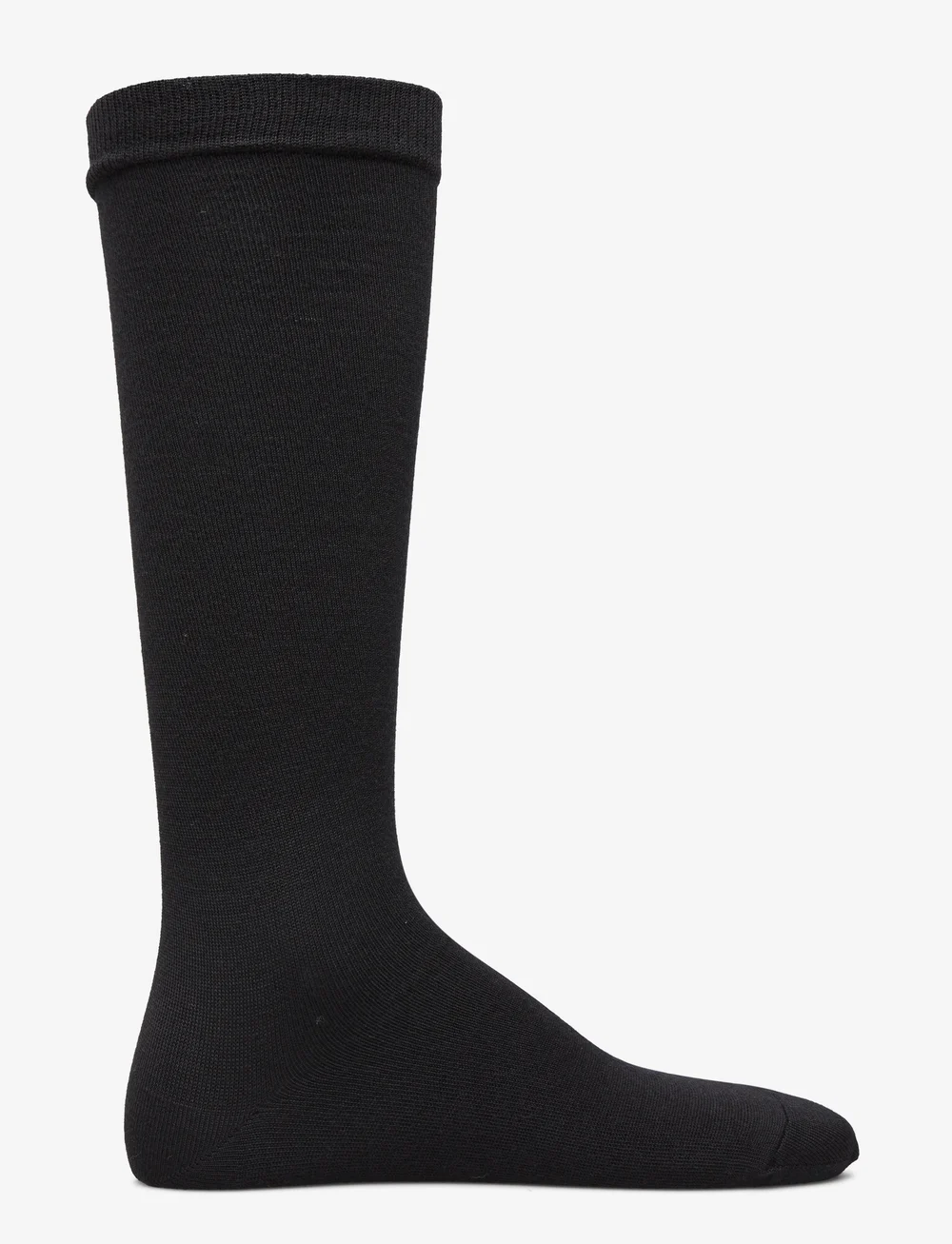 mp Denmark - Wool/cotton knee socks - klassikalised sokid - black - 1