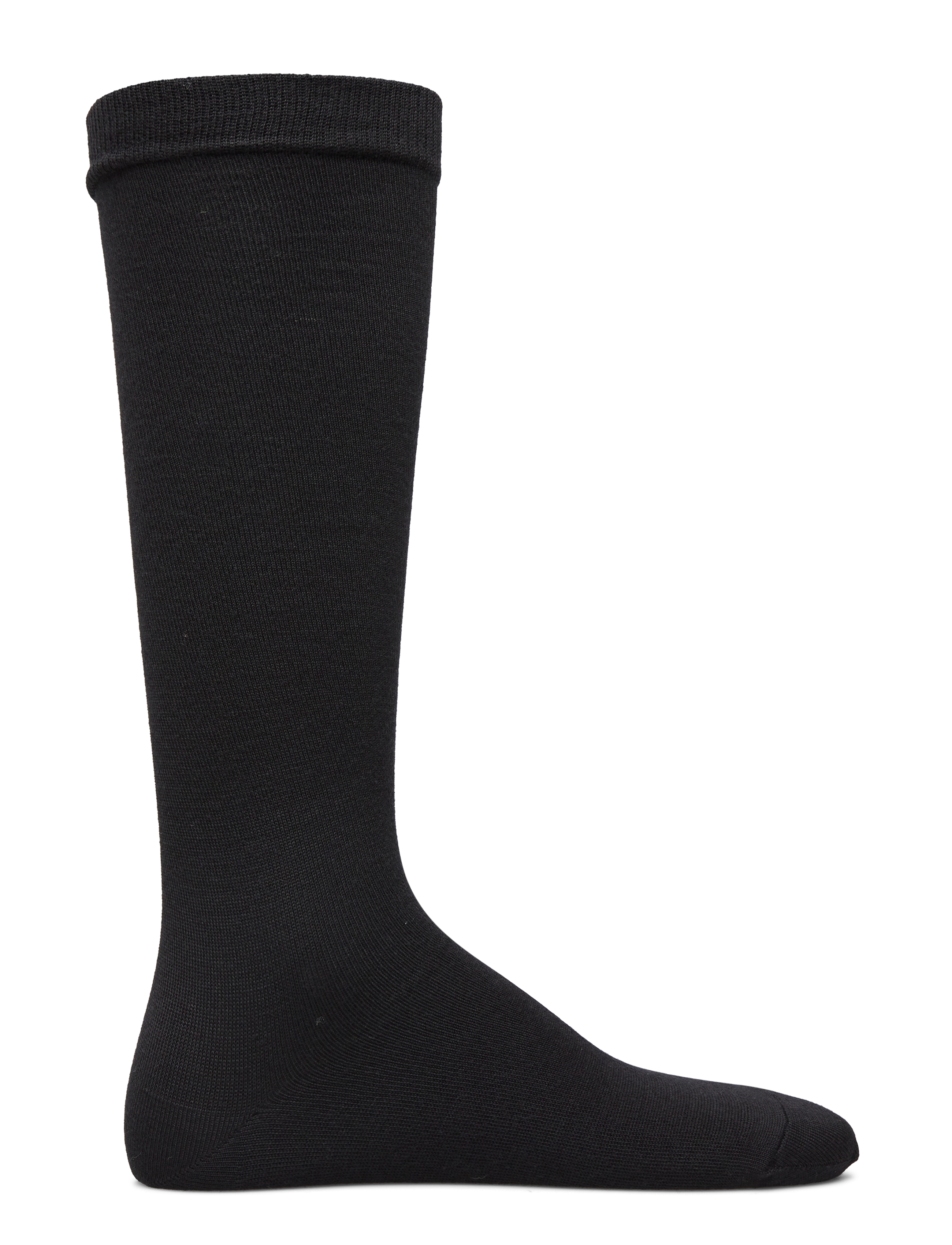 mp Denmark - Wool/cotton knee socks - black - 1