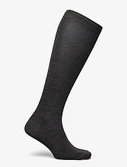 mp Denmark - Wool/cotton knee socks - alhaisimmat hinnat - dark grey melange - 1