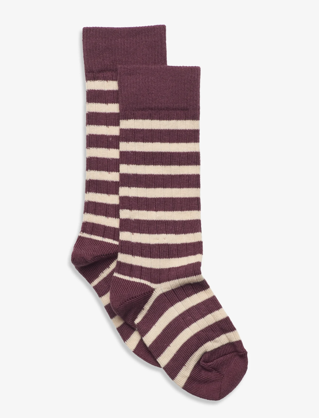 mp Denmark - Eli knee socks - zemākās cenas - grape skin - 0