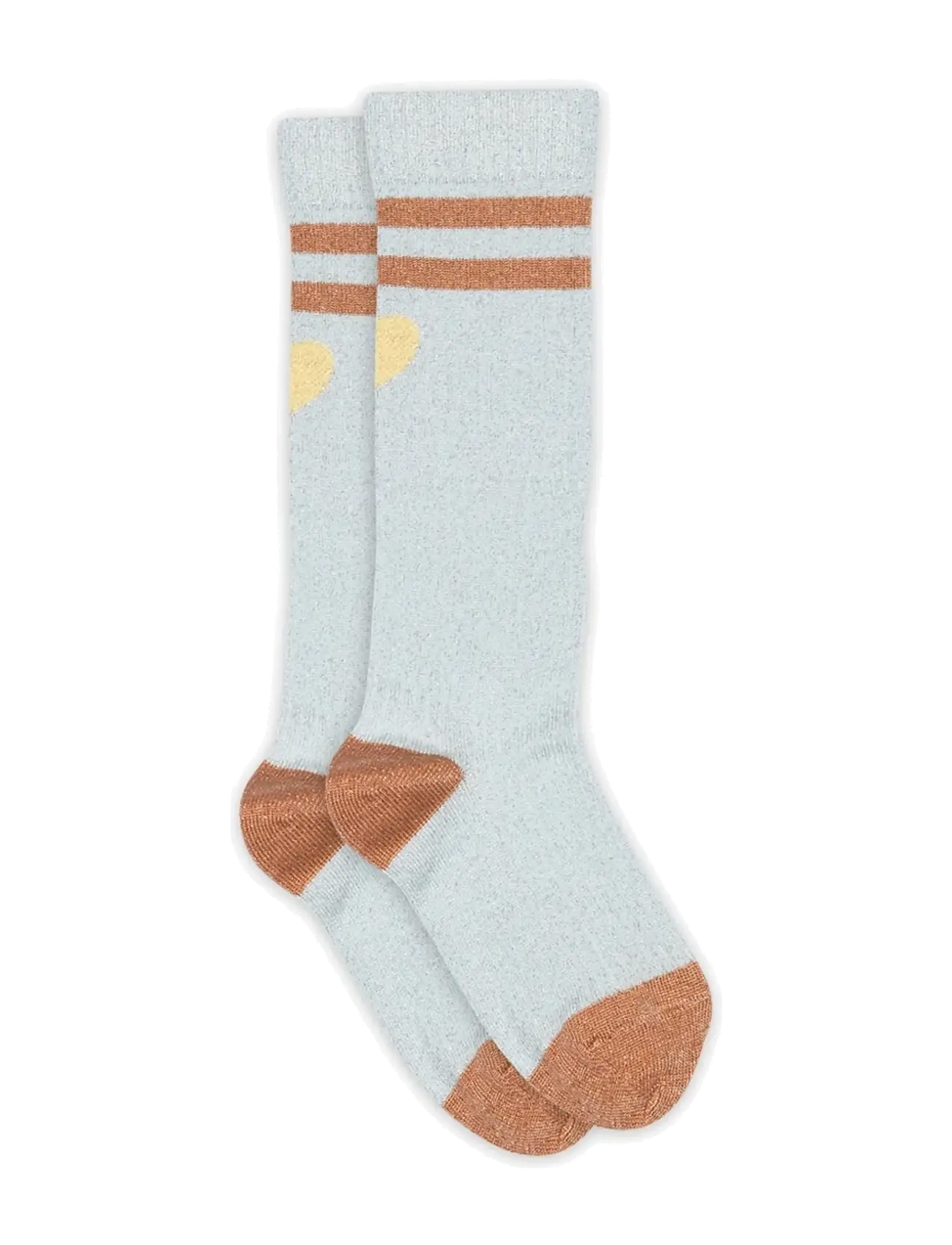 mp Denmark Elga glitter knee socks - mp Kids - SKYRIDE / blue