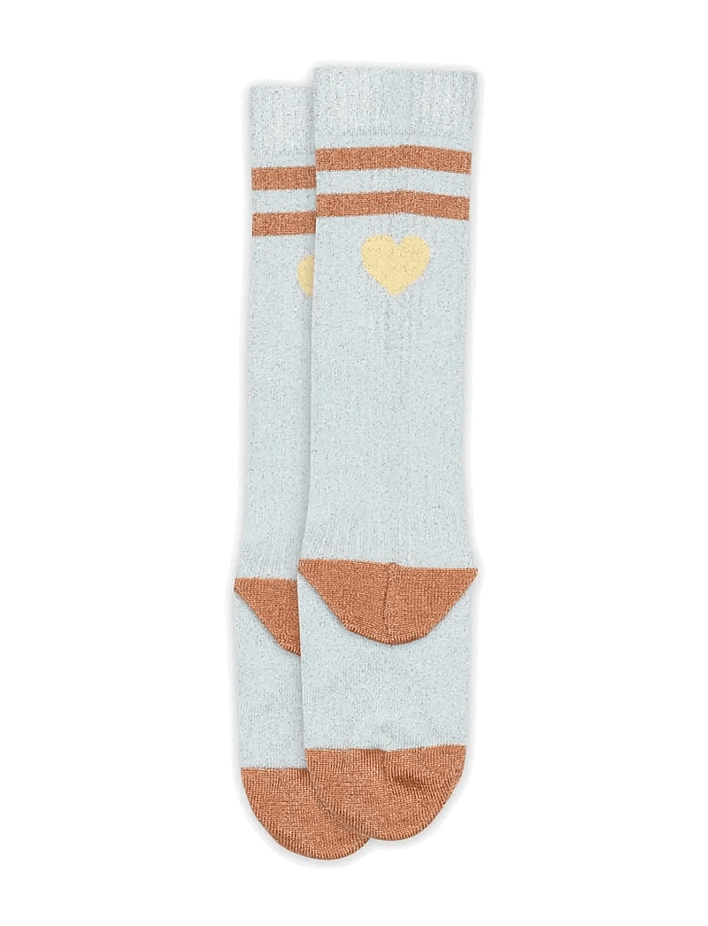 mp Denmark - Elga glitter knee socks - strømper - skyride - 1