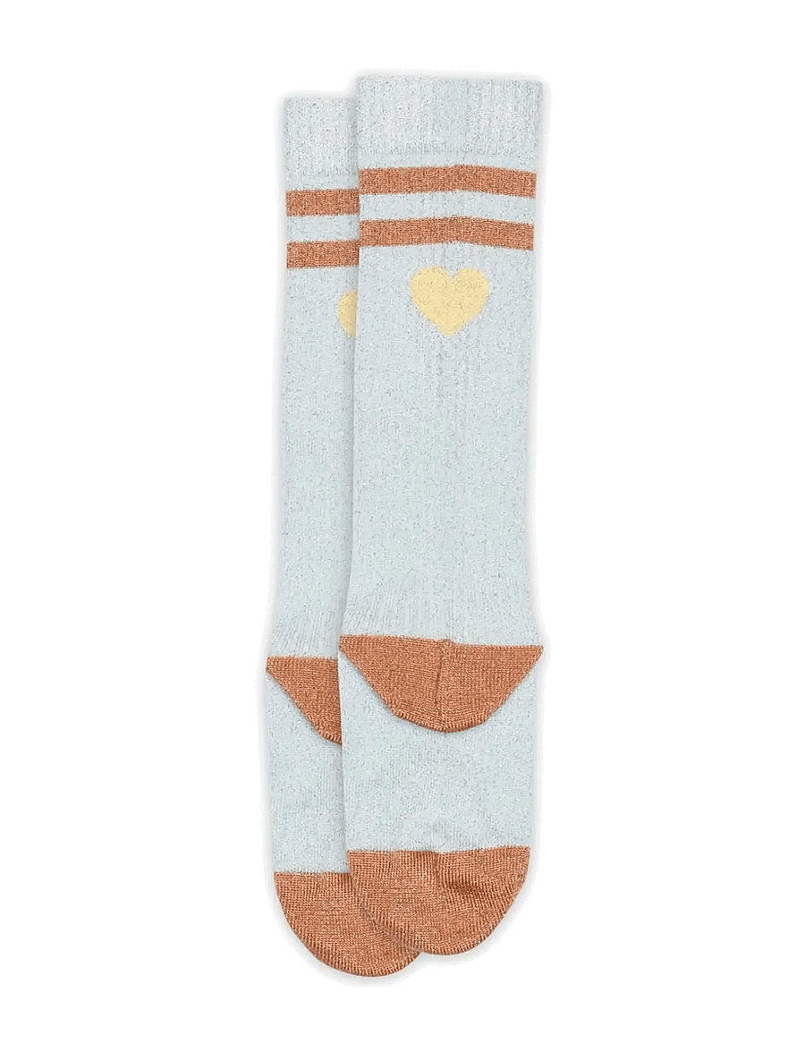 mp Denmark - Elga glitter knee socks - strumpor - skyride - 1