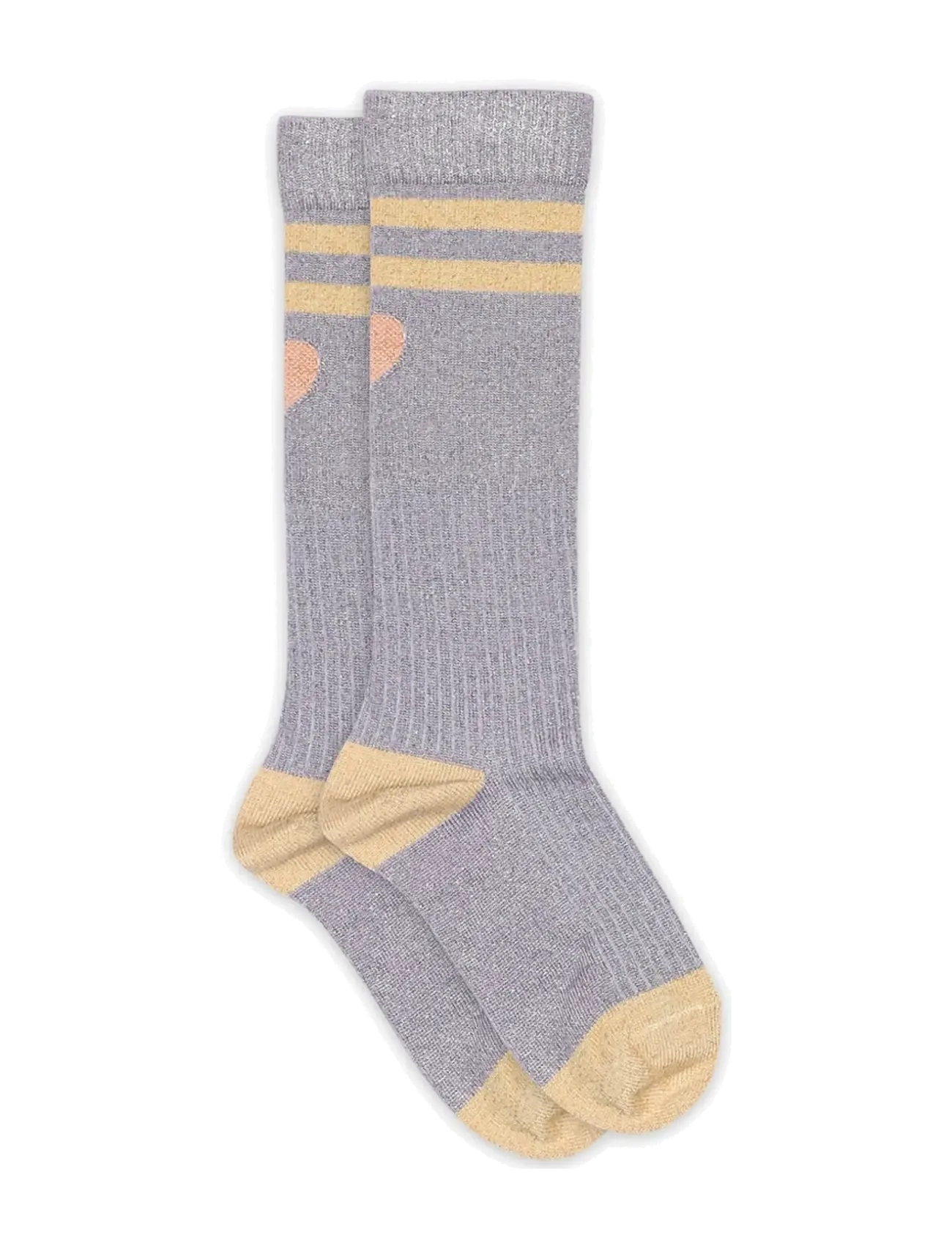 mp Denmark Elga glitter knee socks - Strümpfe - WISTERIA / purple