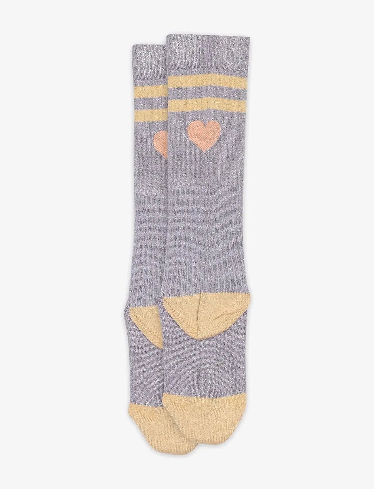mp Denmark - Elga glitter knee socks - socks - wisteria - 1