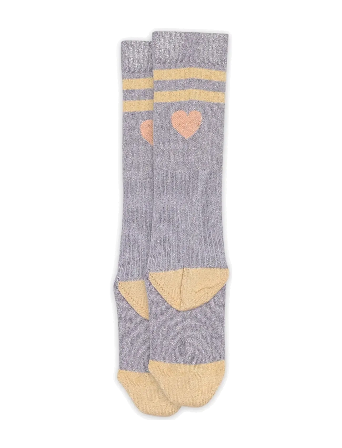 mp Denmark - Elga glitter knee socks - socks - wisteria - 1