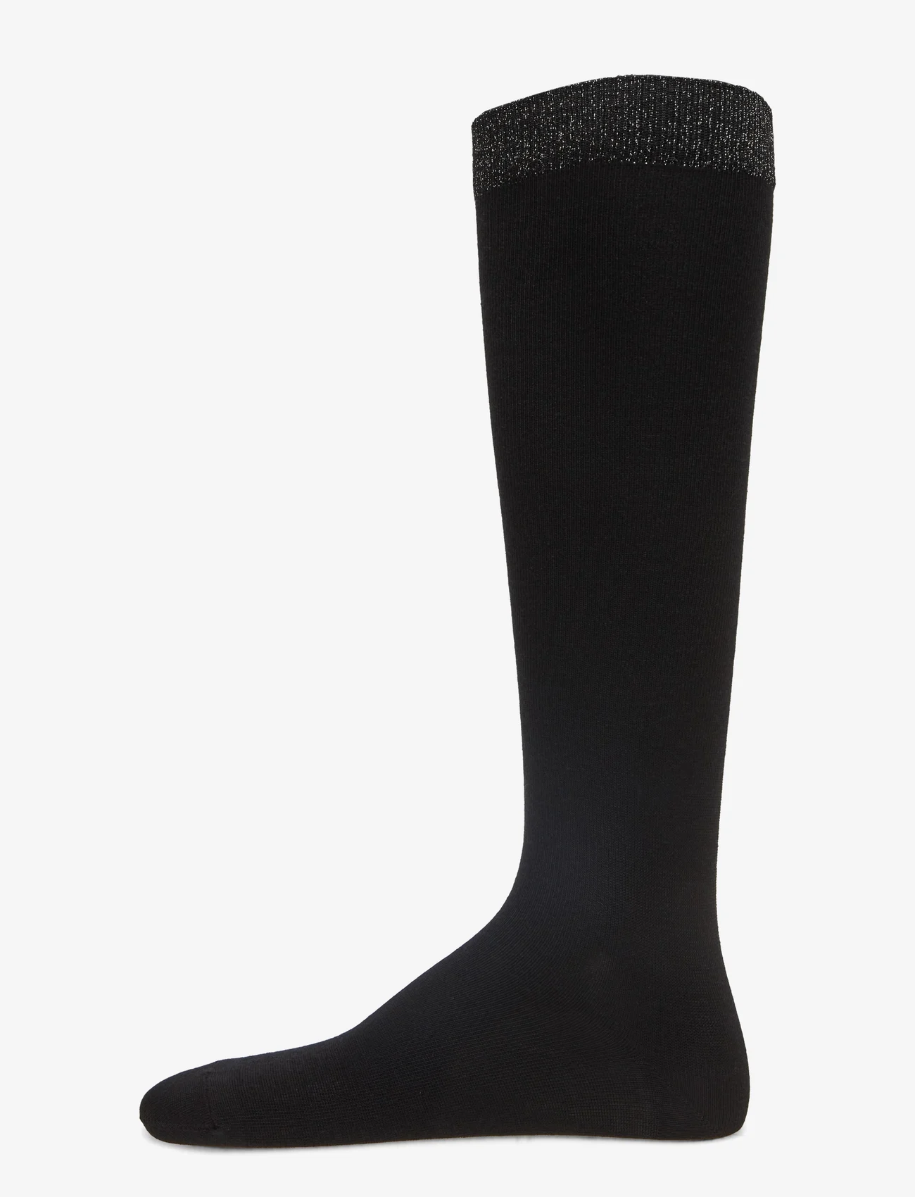 mp Denmark - Wool/silk knee socks - mažiausios kainos - black - 0