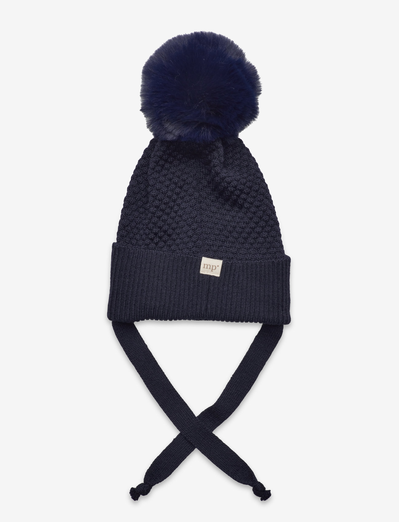 mp Denmark - Oslo beanie - fake fur - beanies - navy - 0