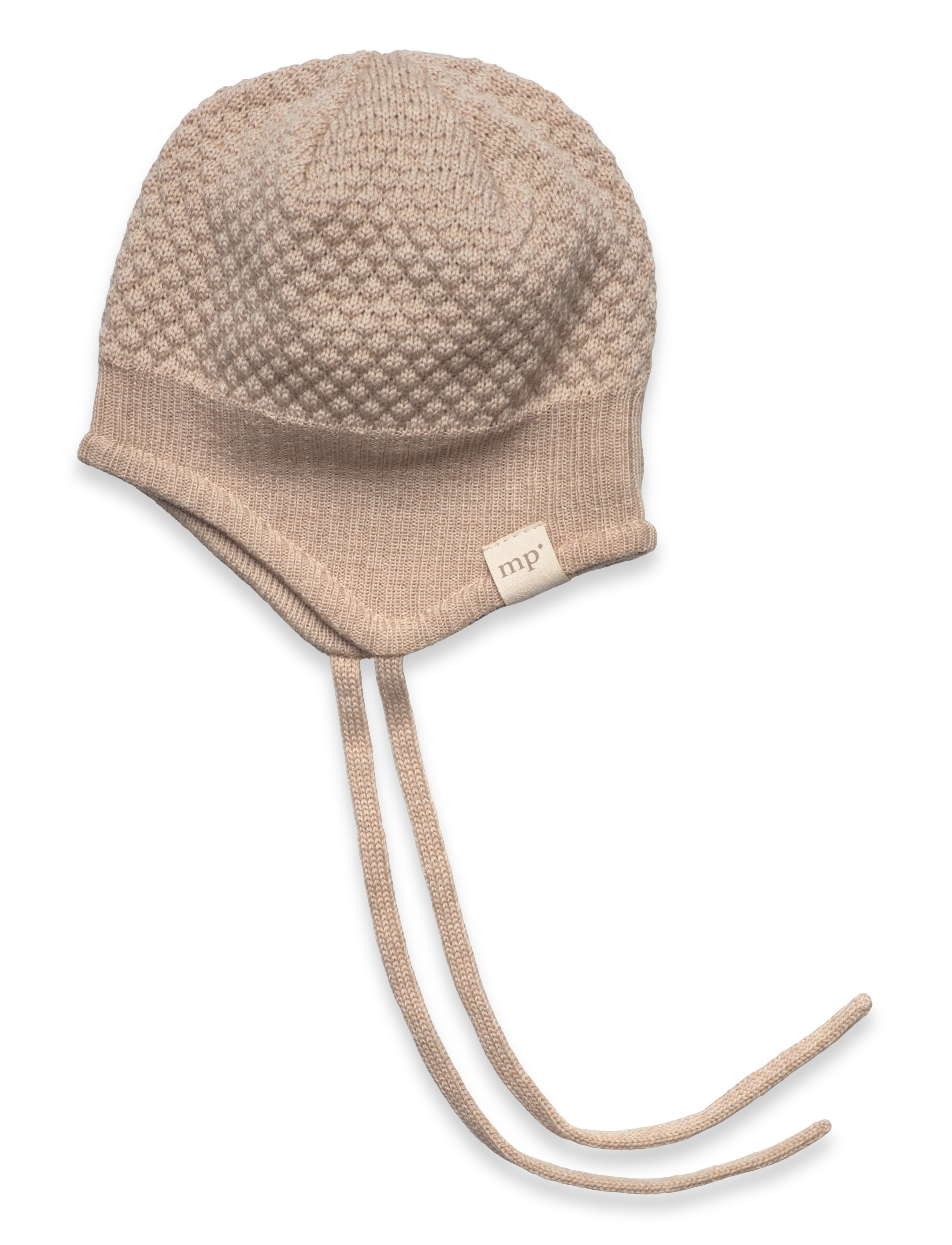 mp Denmark - Oslo bonnet - accessoarer - beige melange - 1