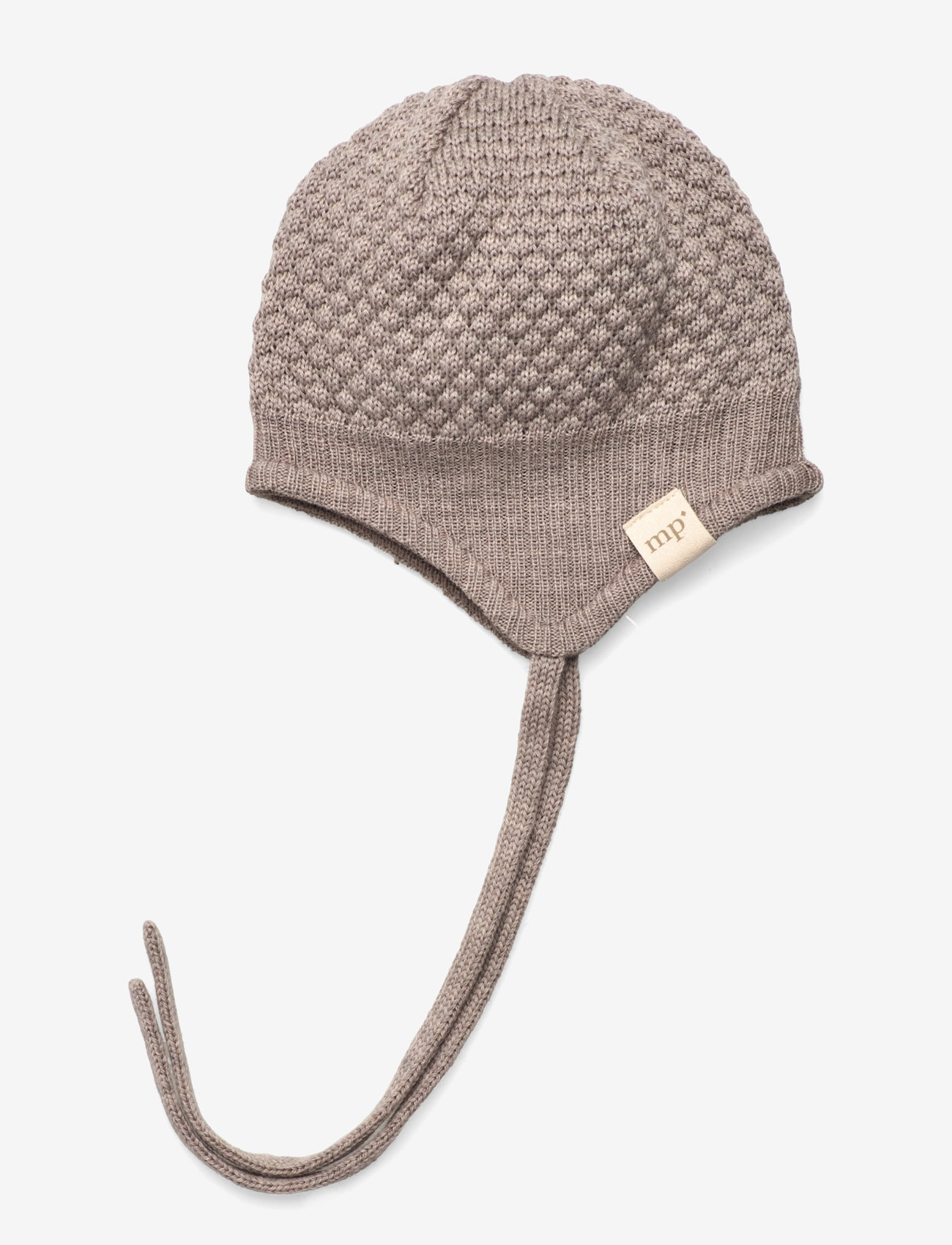 mp Denmark - Oslo bonnet - aksessuaarid - light brown melange - 1