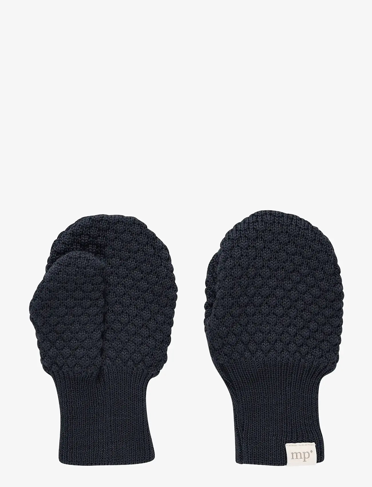 mp Denmark - Oslo mittens - handsker - navy - 0