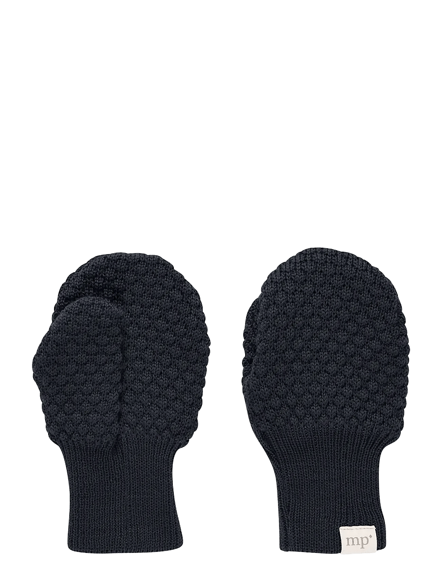 mp Denmark - Oslo mittens - kindad - navy - 0