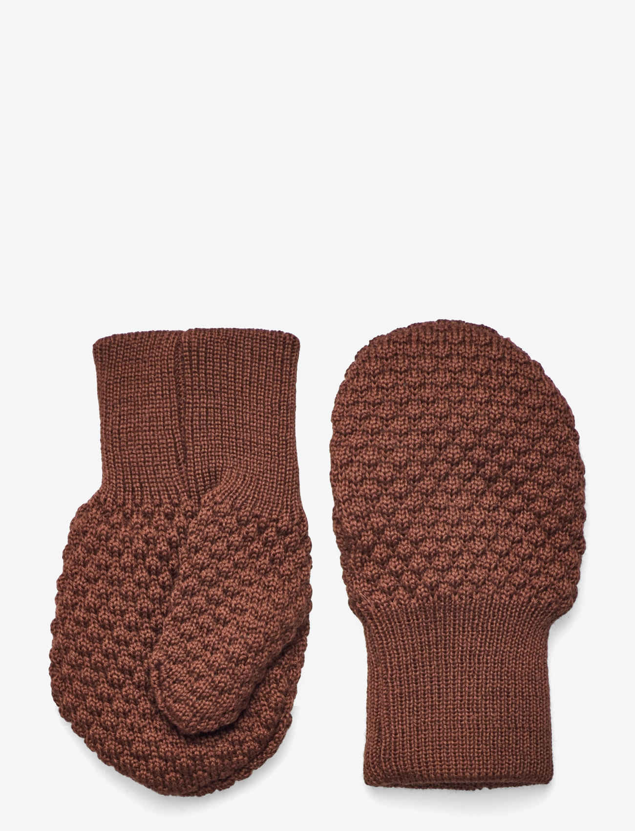 mp Denmark - Oslo mittens - accessoires - root beer - 0