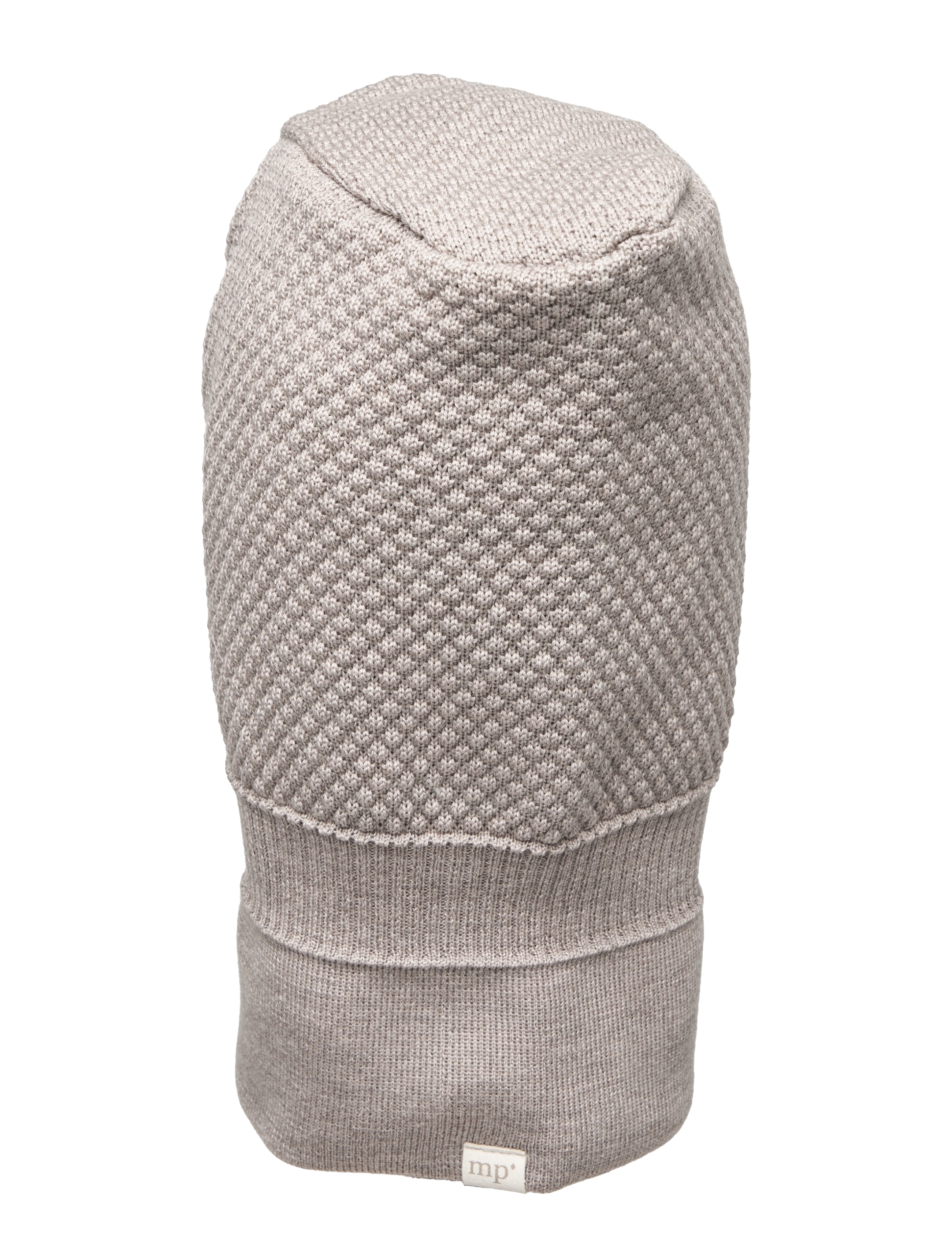 mp Denmark - Oslo balaclava - windstopper - accessories - light brown melange - 1