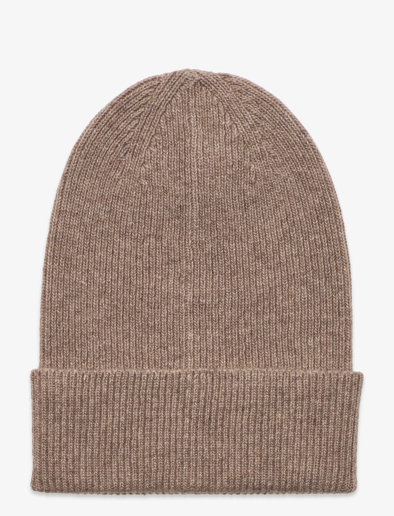 mp Denmark - Copenhagen Beanie - winter hats - light brown melange - 0