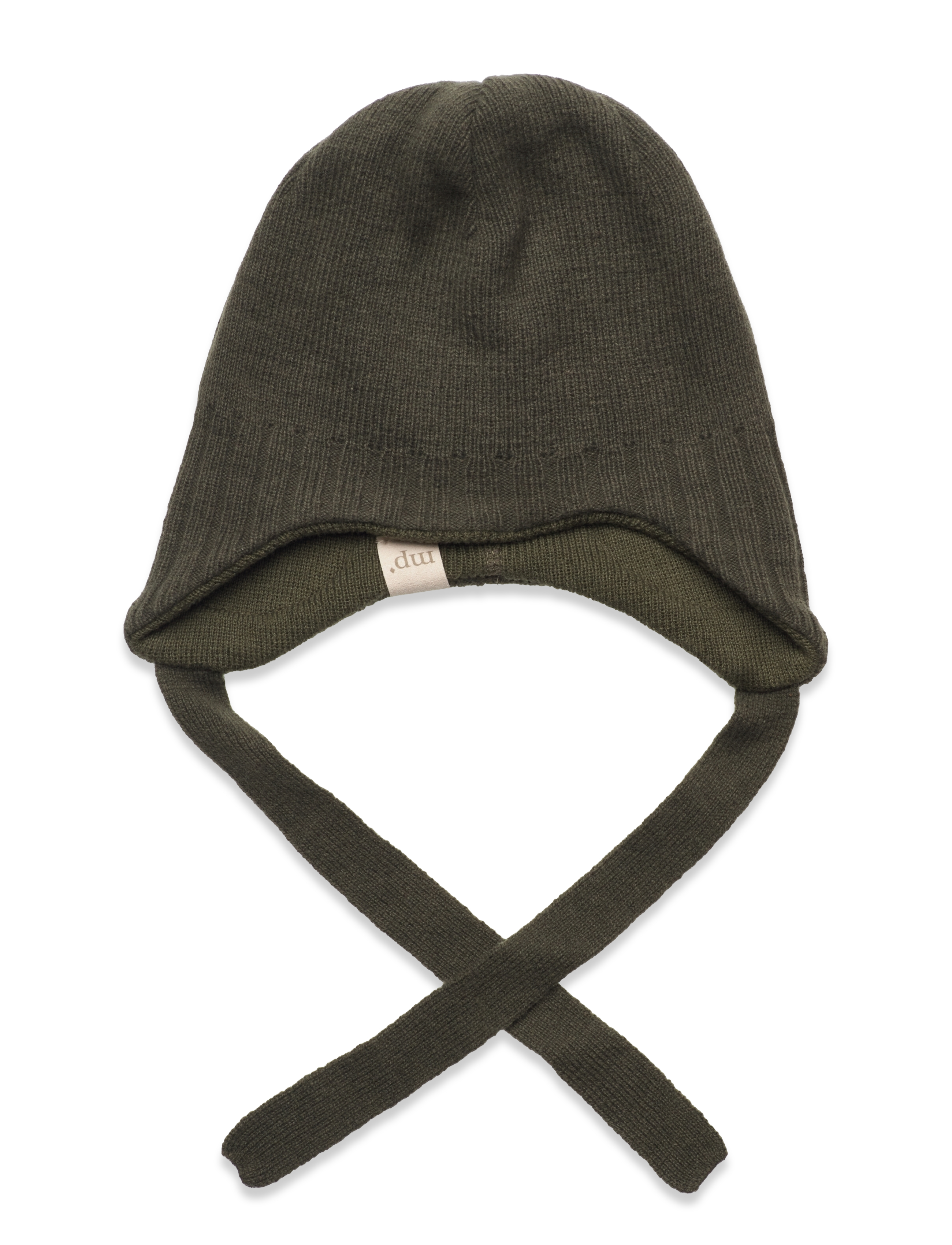 Bergen earflap hat - IVY GREEN