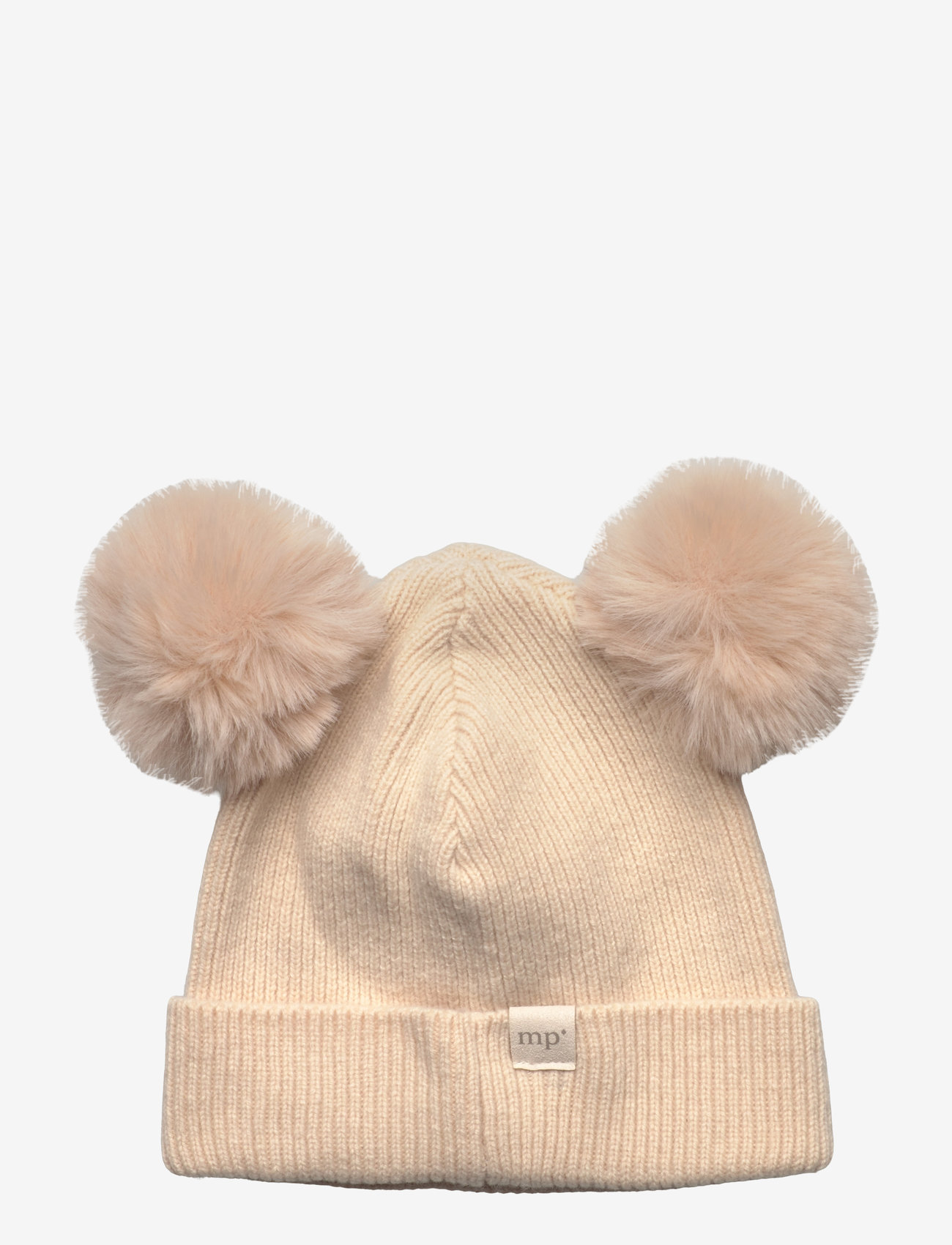 mp Denmark - Bergen hat - pompons - accessories - ecru - 0