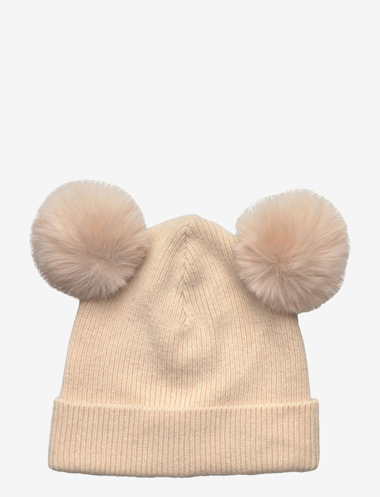 mp Denmark - Bergen hat - pompons - accessories - ecru - 1