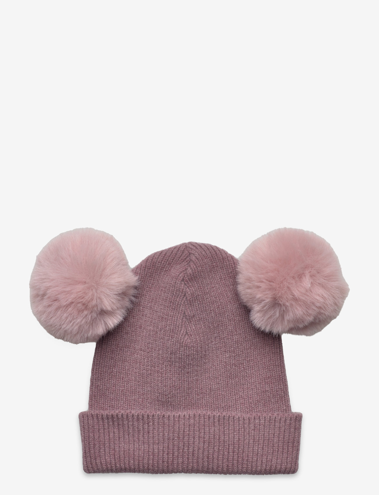 mp Denmark - Bergen hat - pompons - accessoires - grape shake - 1