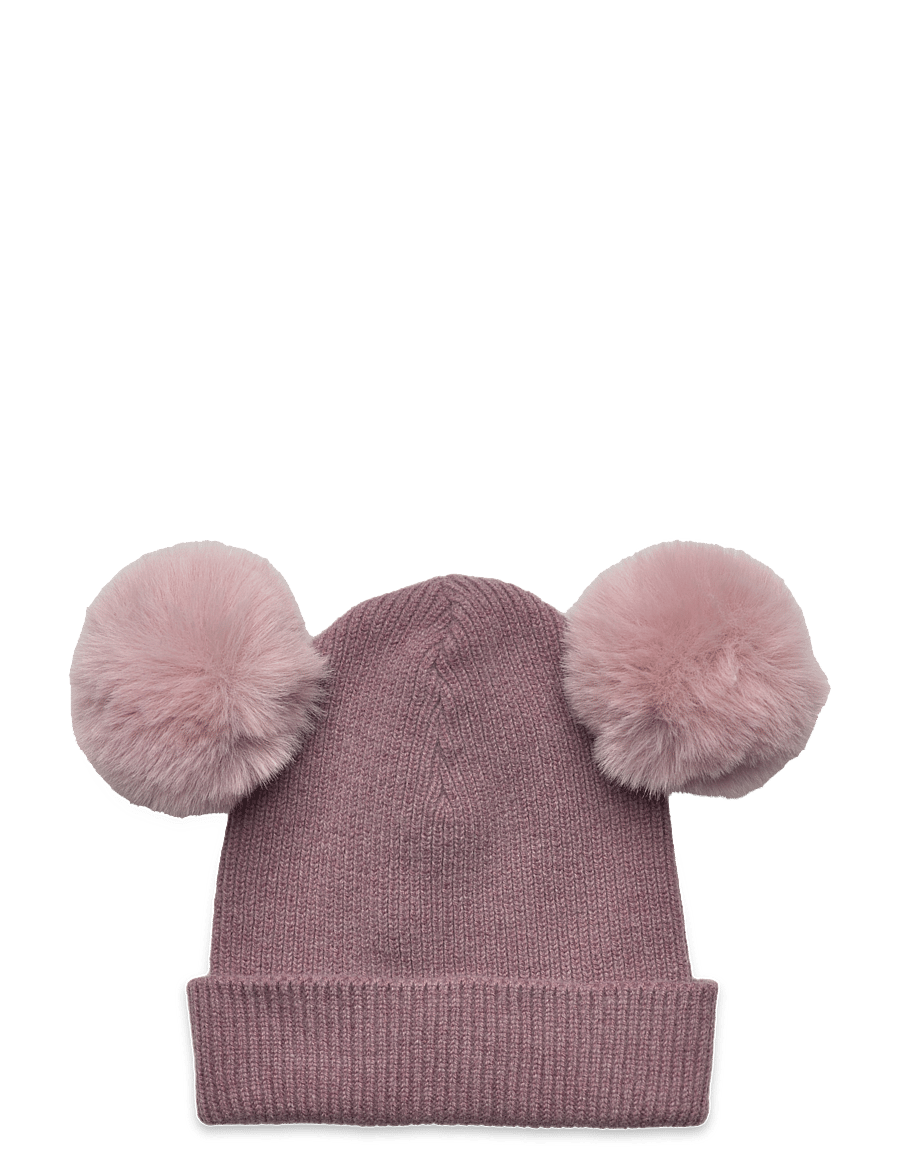 mp Denmark - Bergen hat - pompons - vinterhuer - grape shake - 1