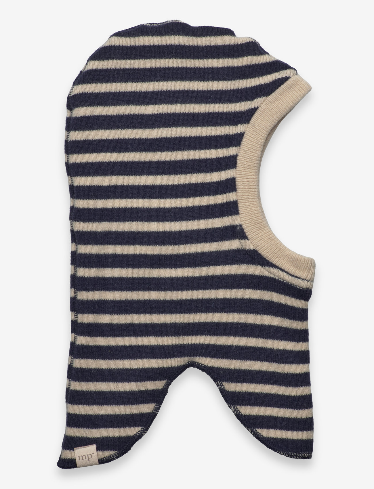 mp Denmark - Bergen striped balaclava - vinteraccessoarer - dark denim melange - 0