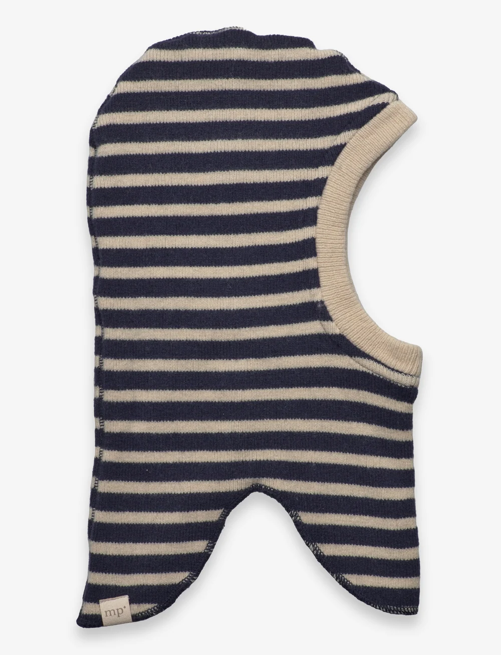 mp Denmark - Bergen striped balaclava - vinteraccessoarer - dark denim melange - 0