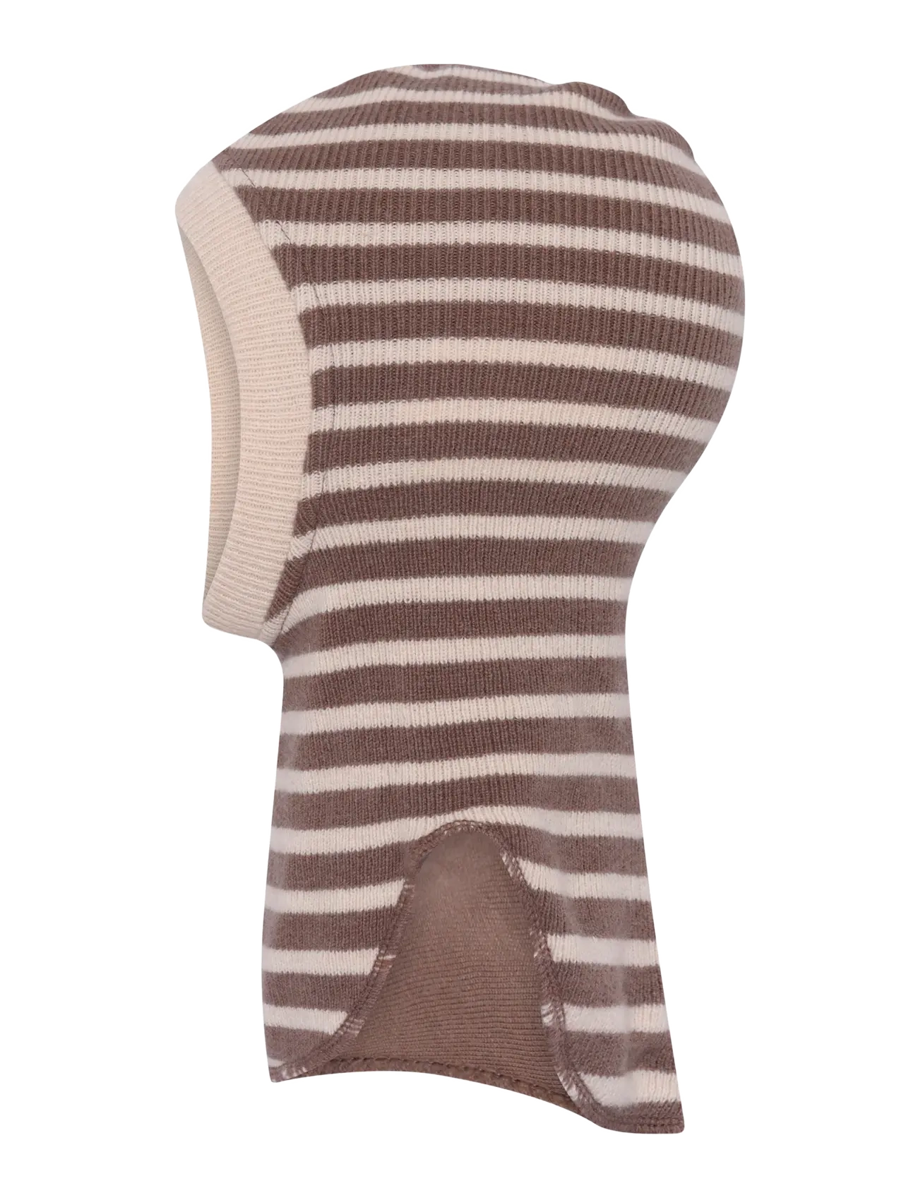 mp Denmark Bergen striped balaclava - 4 for 3 - SMOKED WOOD / brown