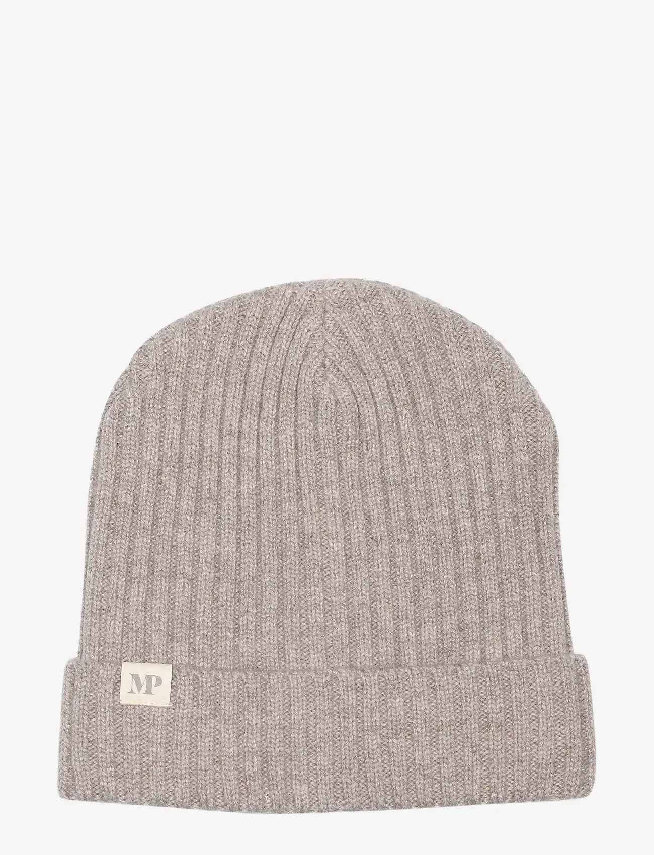 mp Denmark - Uppsala beanie - pipot - light brown melange - 0