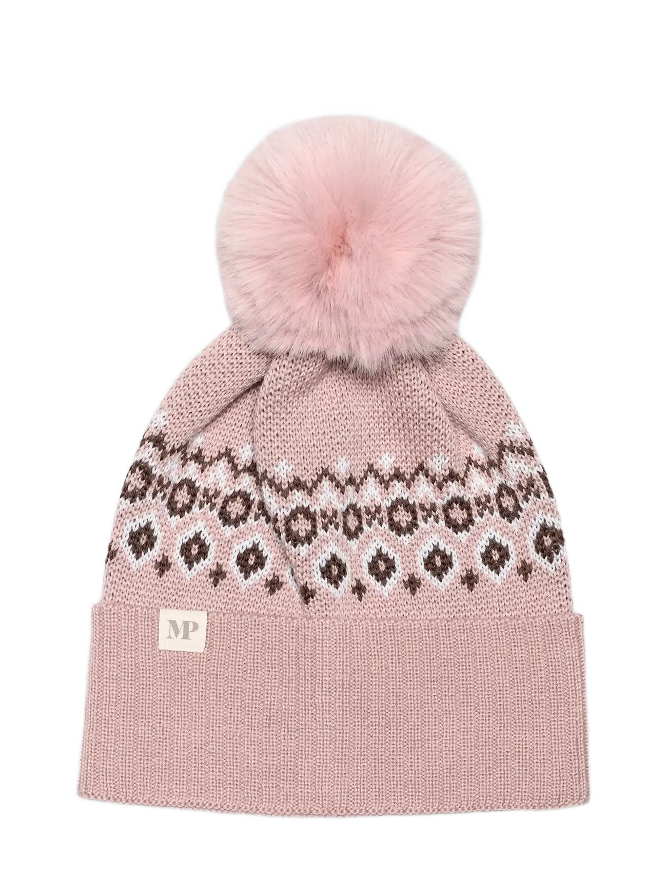 mp Denmark Torshavn Beanie, 47/49, Hats, Rosa - Kinder