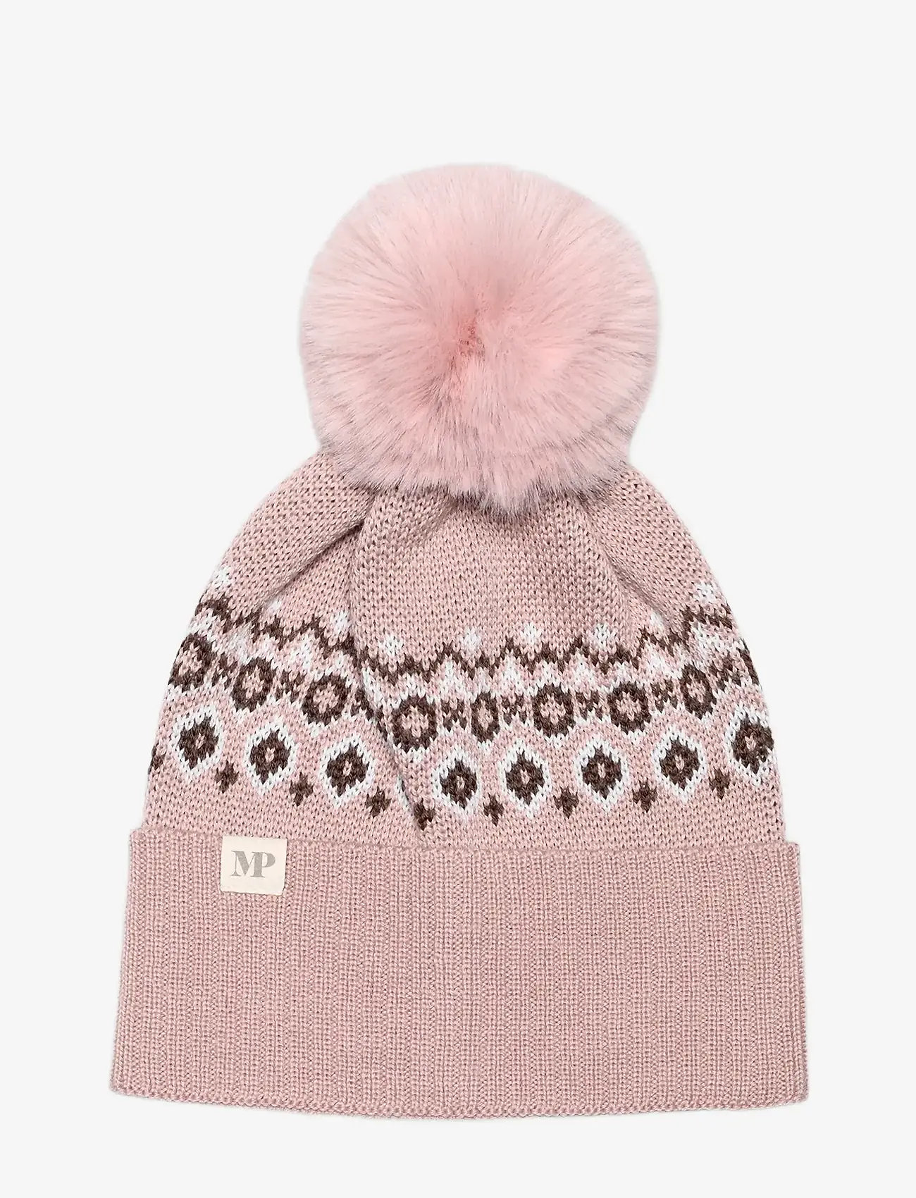 mp Denmark - Torshavn beanie - beanies - french rose - 0