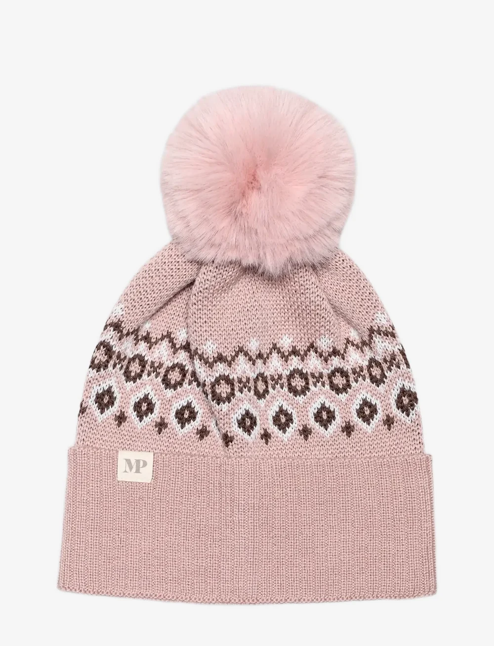 mp Denmark - Torshavn beanie - beanies - french rose - 0