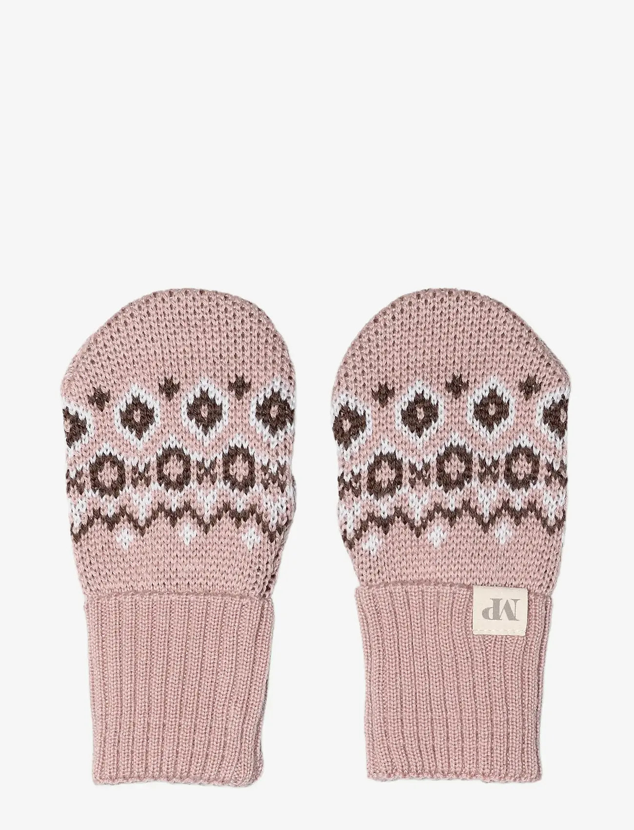 mp Denmark - Torshavn mittens - accessoires - french rose - 0