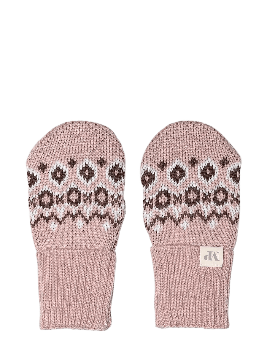mp Denmark - Torshavn mittens - handskar - french rose - 0