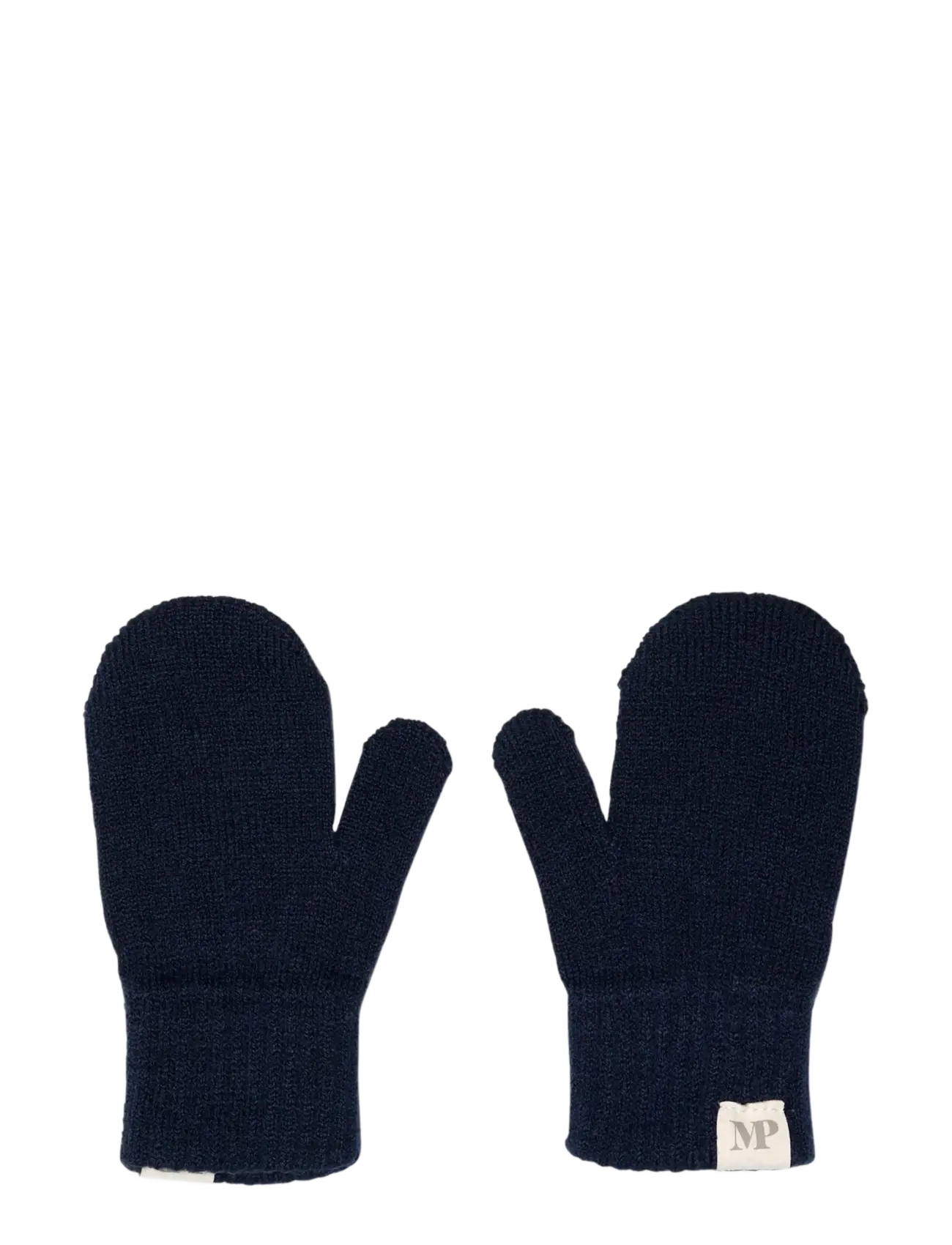 mp Denmark - Comfy mittens 2-pack - gloves - mix light grey mel blue - 2