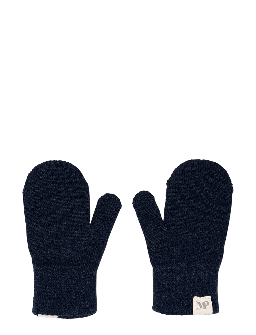 mp Denmark - Comfy mittens 2-pack - handskar - mix light grey mel blue - 2