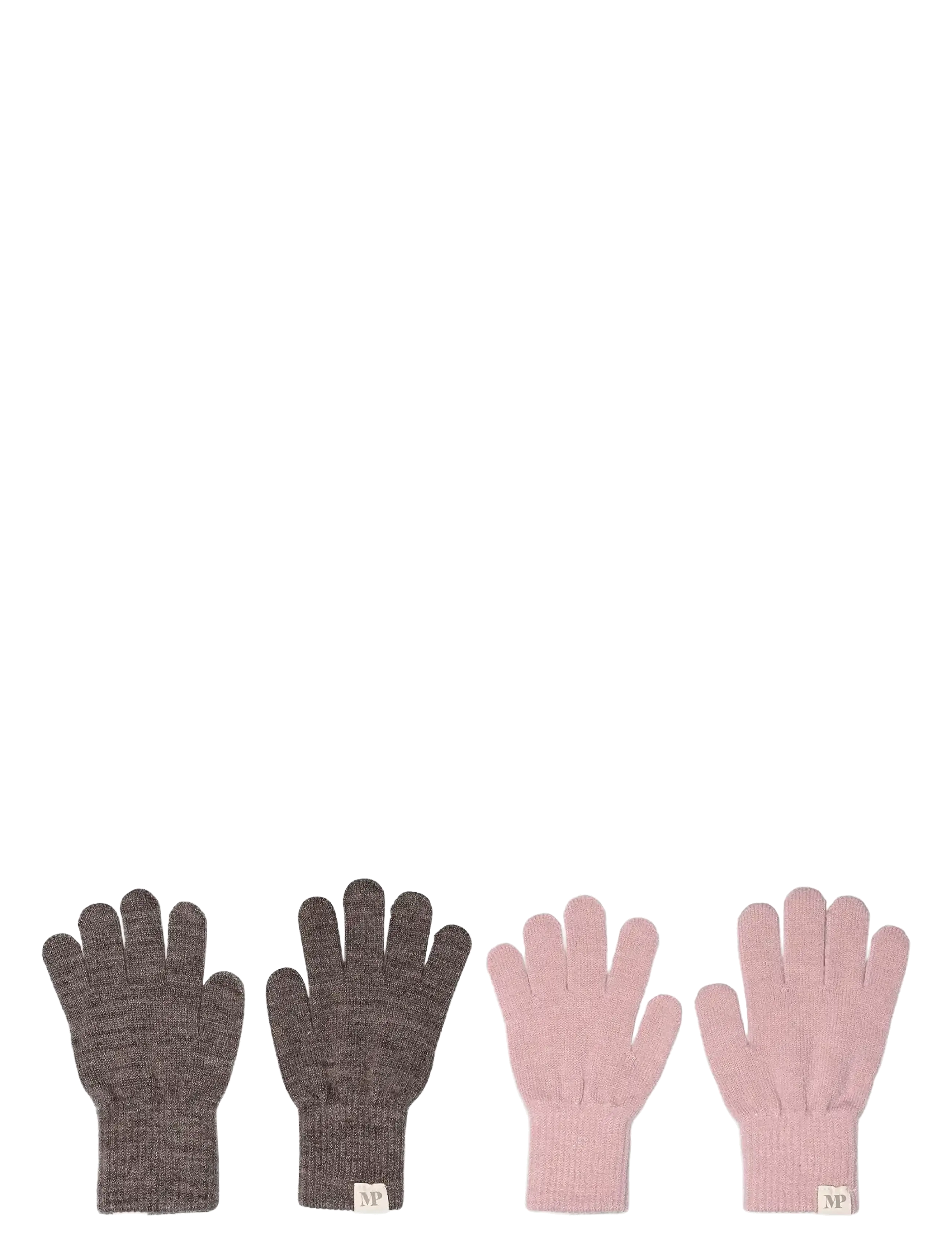 mp Denmark Comfy Gloves 2-Pack, 7-11Y, Multi/patterned, Handsker & Luffer > Handsker, Børn
