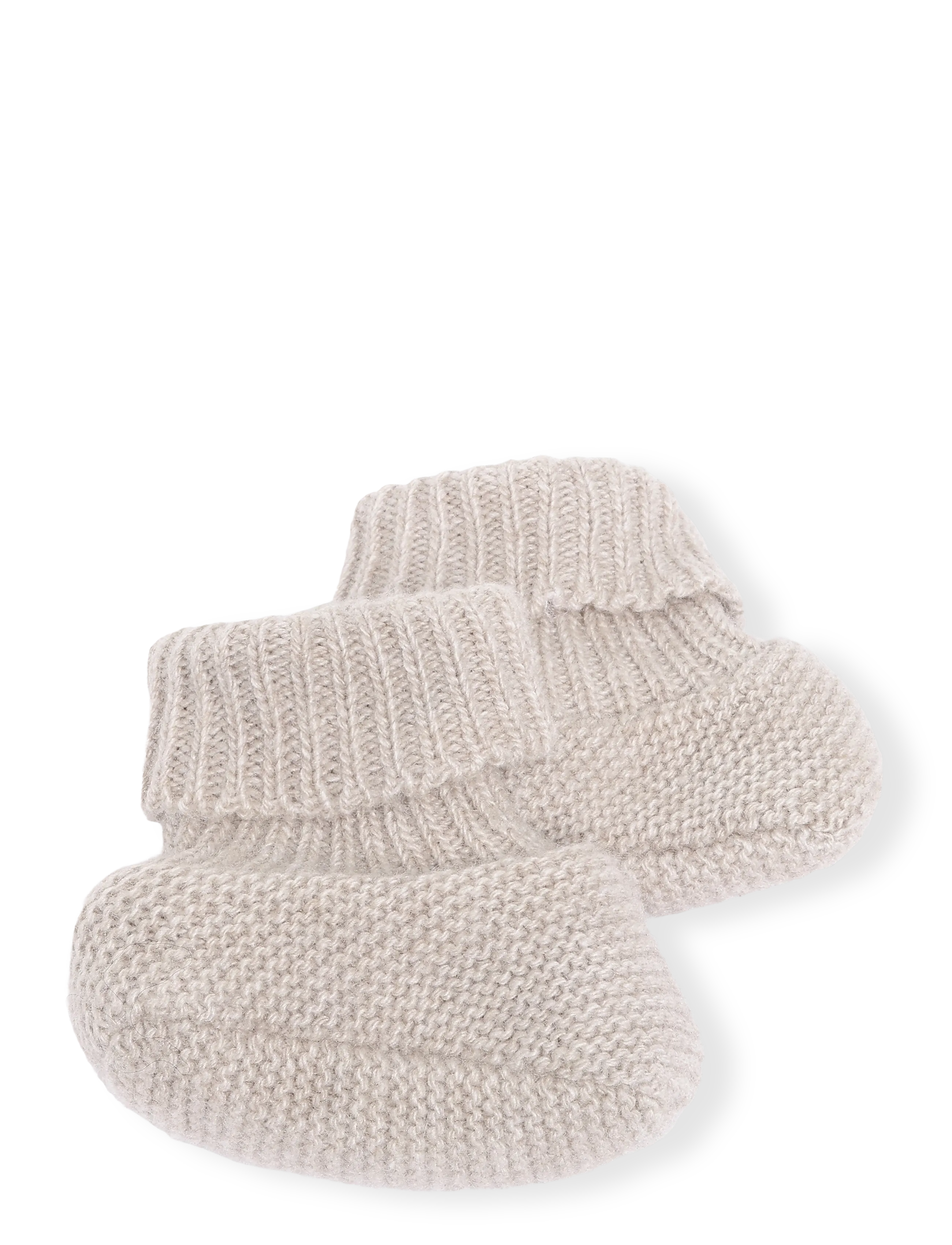 mp Denmark - Helsinki slippers - bērnu zābaciņi - beige melange - 1