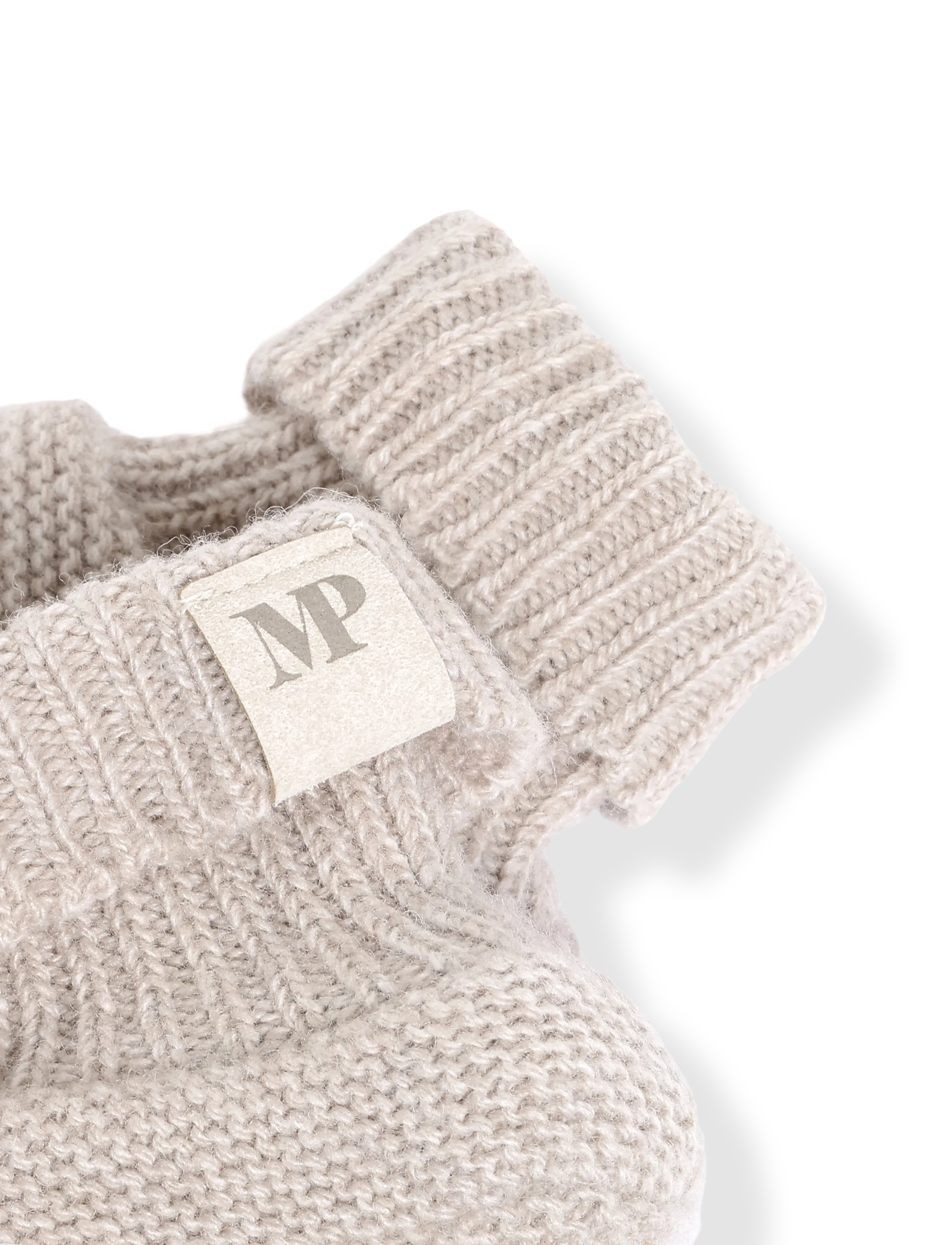 mp Denmark - Helsinki slippers - bērnu zābaciņi - beige melange - 2