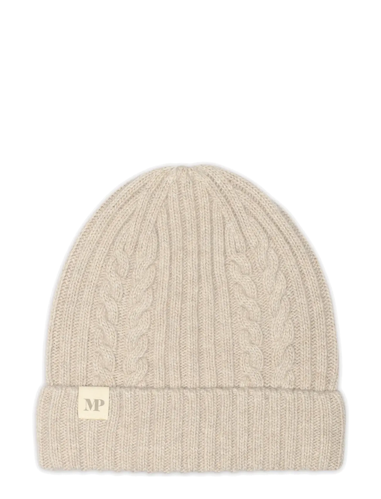 mp Denmark Helsinki beanie - Wolle - BEIGE MELANGE / beige