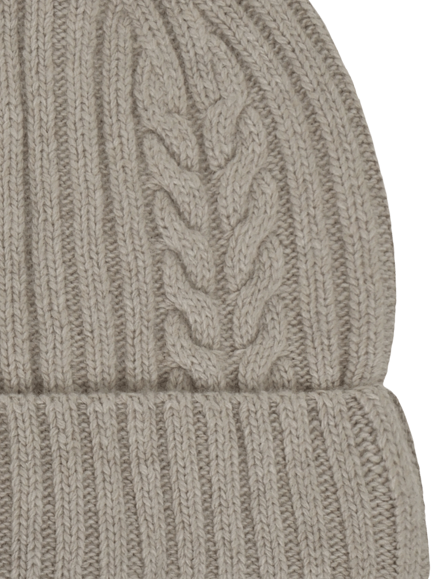 mp Denmark - Helsinki beanie - beanies - beige melange - 2