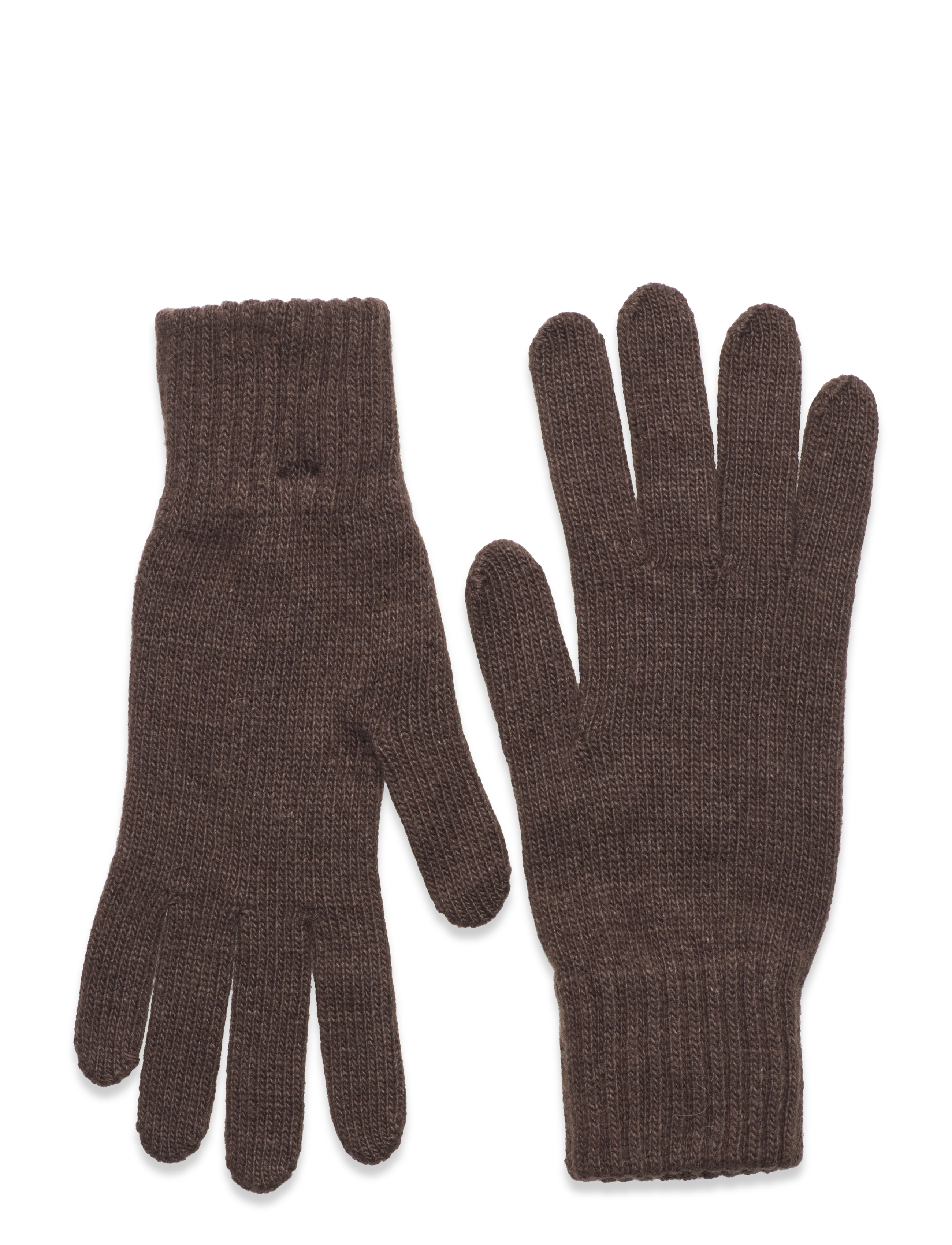 Helsinki gloves - BROWN MELANGE