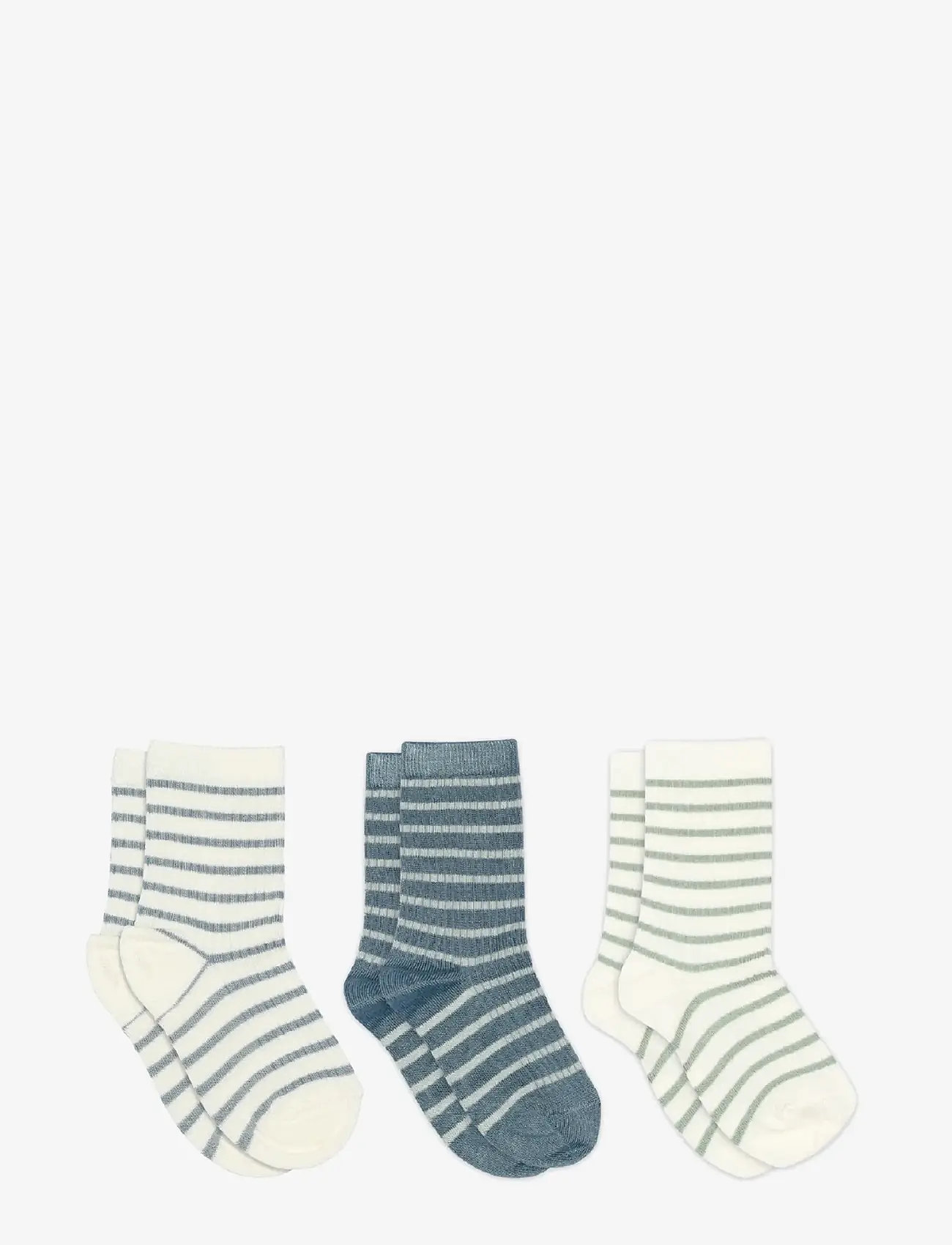 mp Denmark - Kallie socks - 3-pack - strumpor - dusty blue - 0