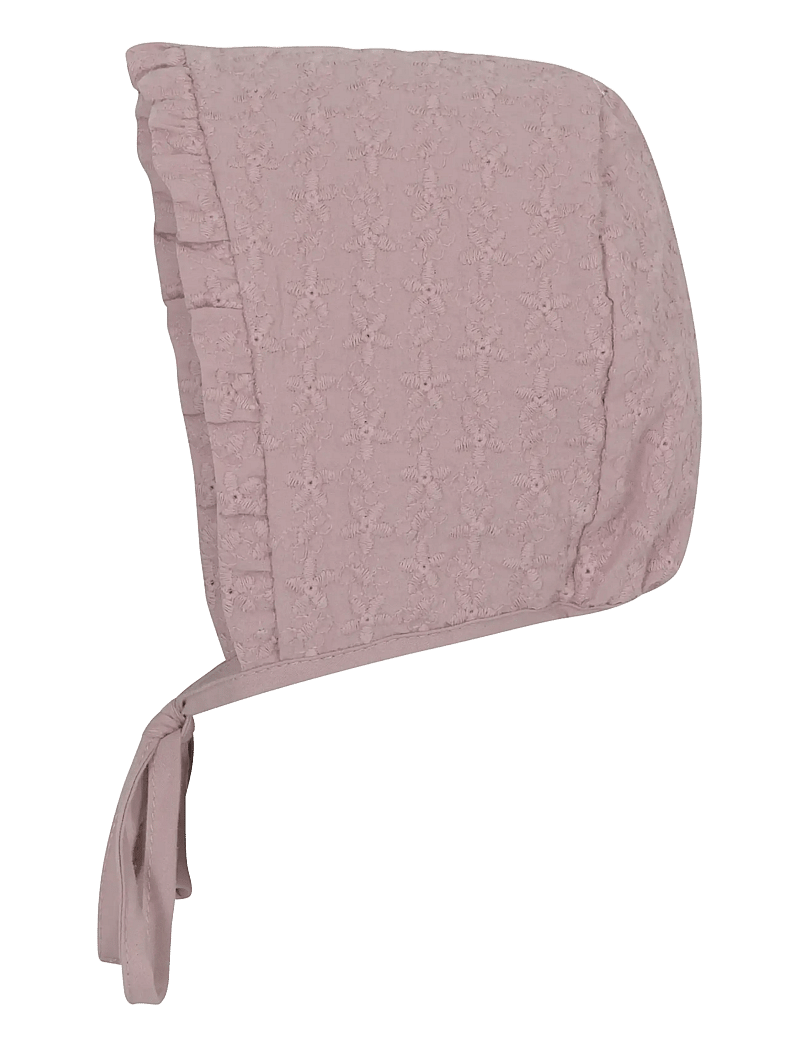 mp Denmark - Flora baby bonnet - babyhuer - rose grey - 0