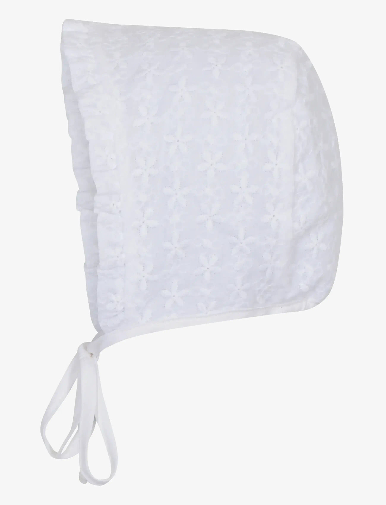 mp Denmark - Flora baby bonnet - babymössor - white - 0
