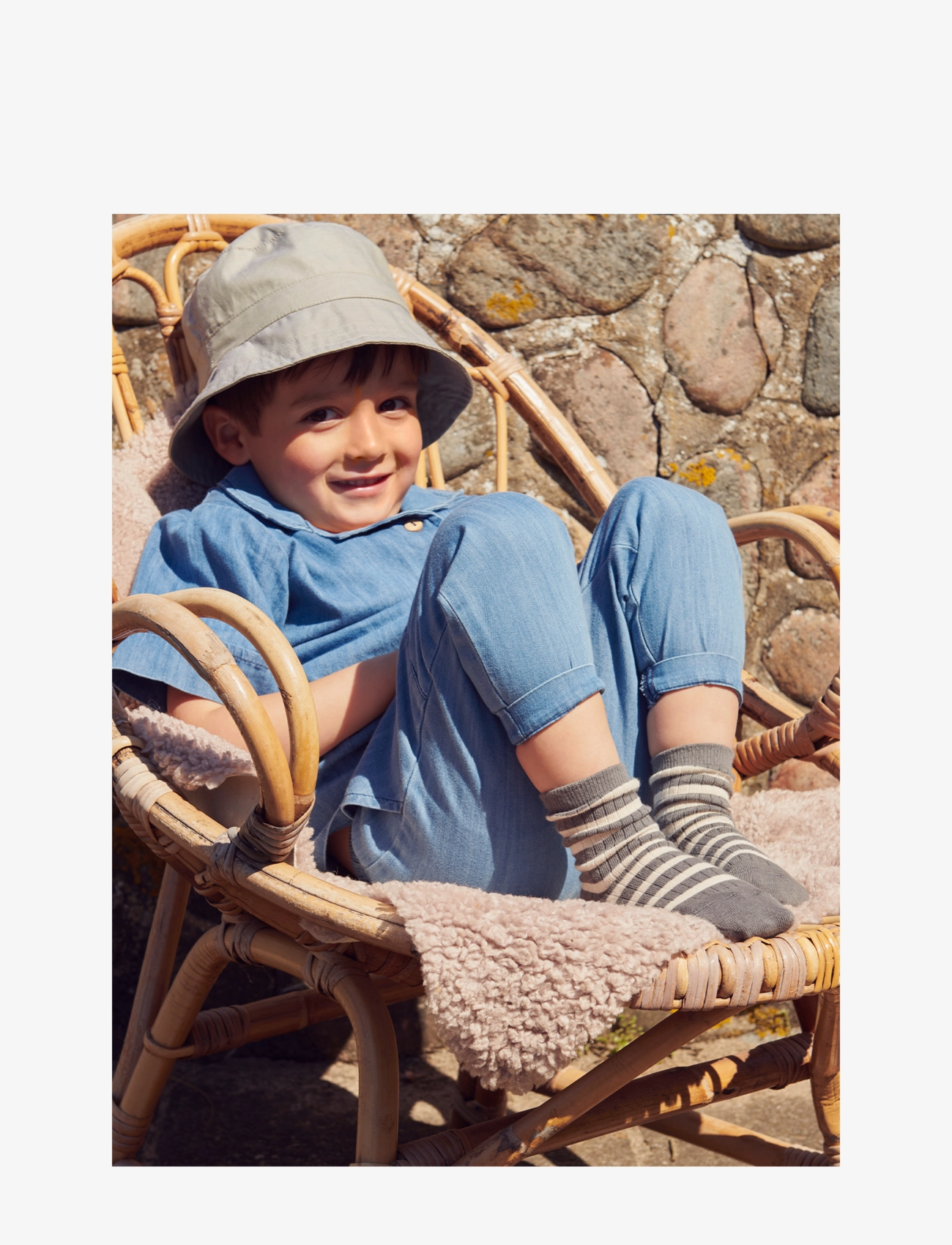 mp Denmark - Matti bucket hat - accessoires - desert sage - 2
