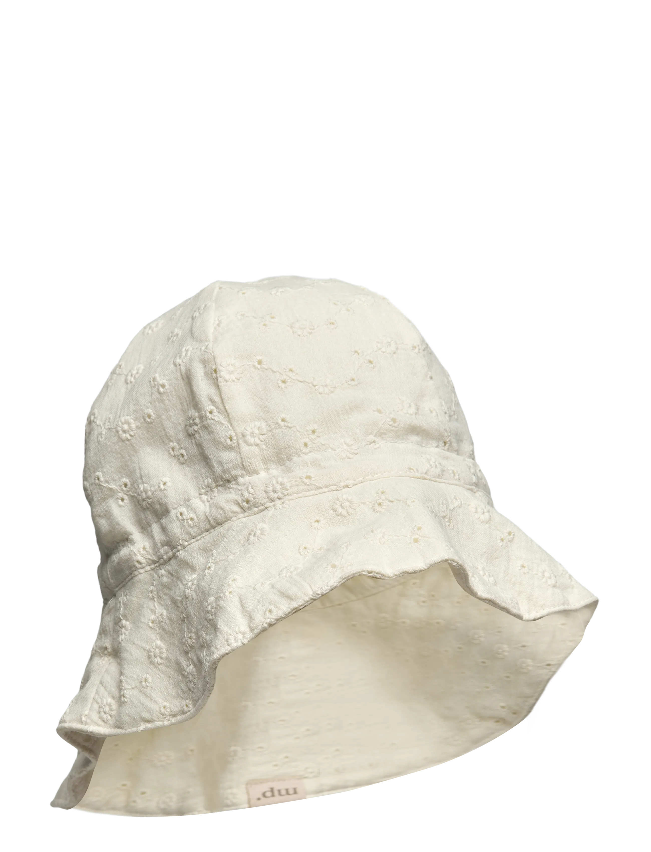 mp Denmark Anne Summer Hat, Børn, Sommer Bøllehat, Hvid, Str: 43/45