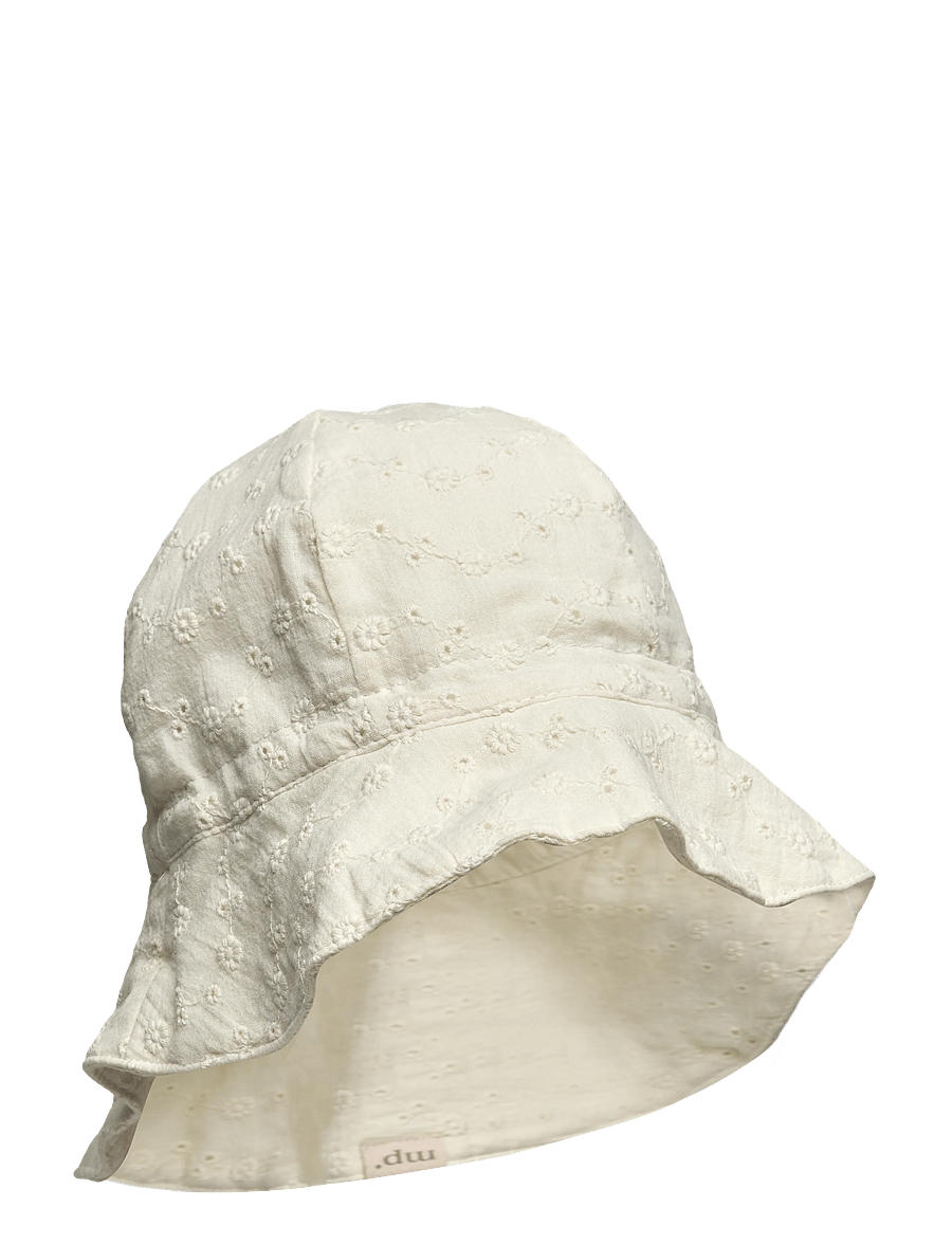 mp Denmark - Anne summer hat - sun hats - snow white - 0