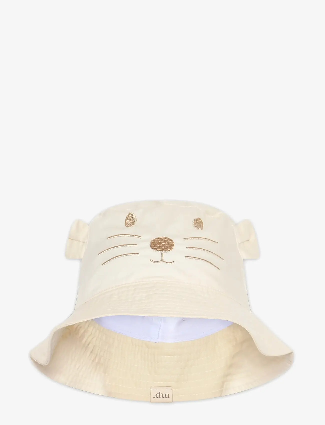 mp Denmark - Teddy bucket hat - babyhuer - buttercream - 1