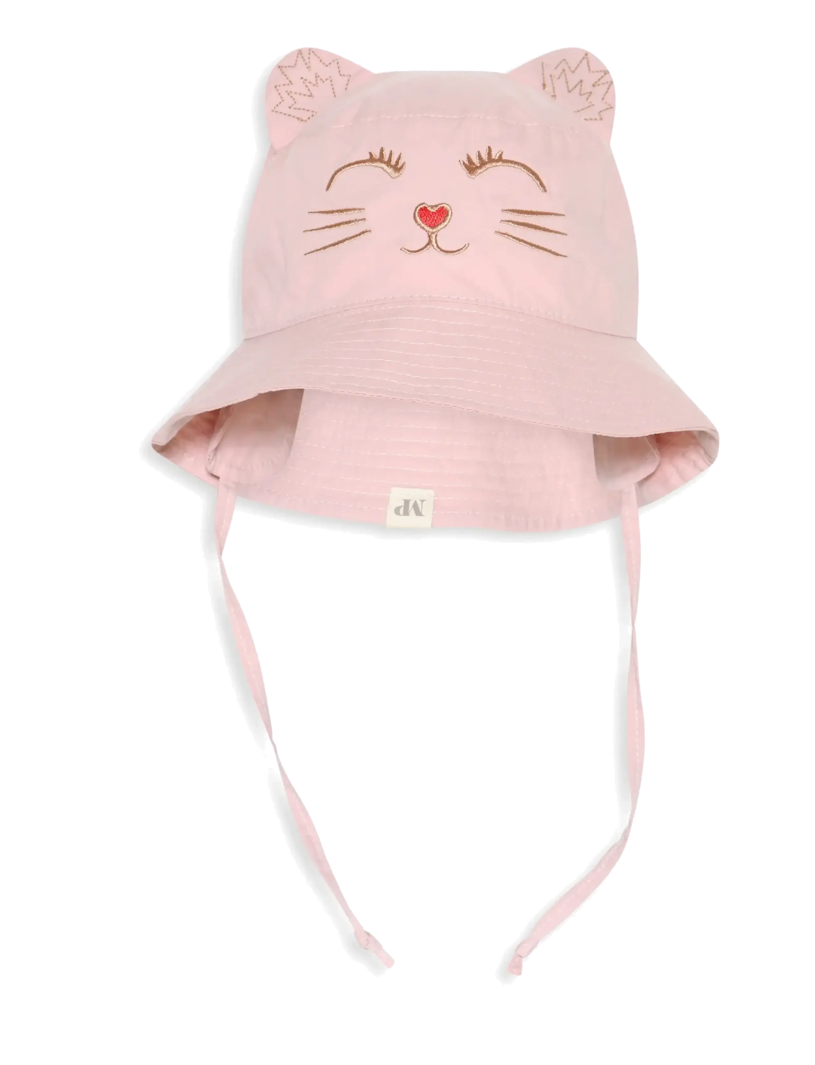 MP DENMARK Kitty Bucket Hat Pink - 53 - Kinder