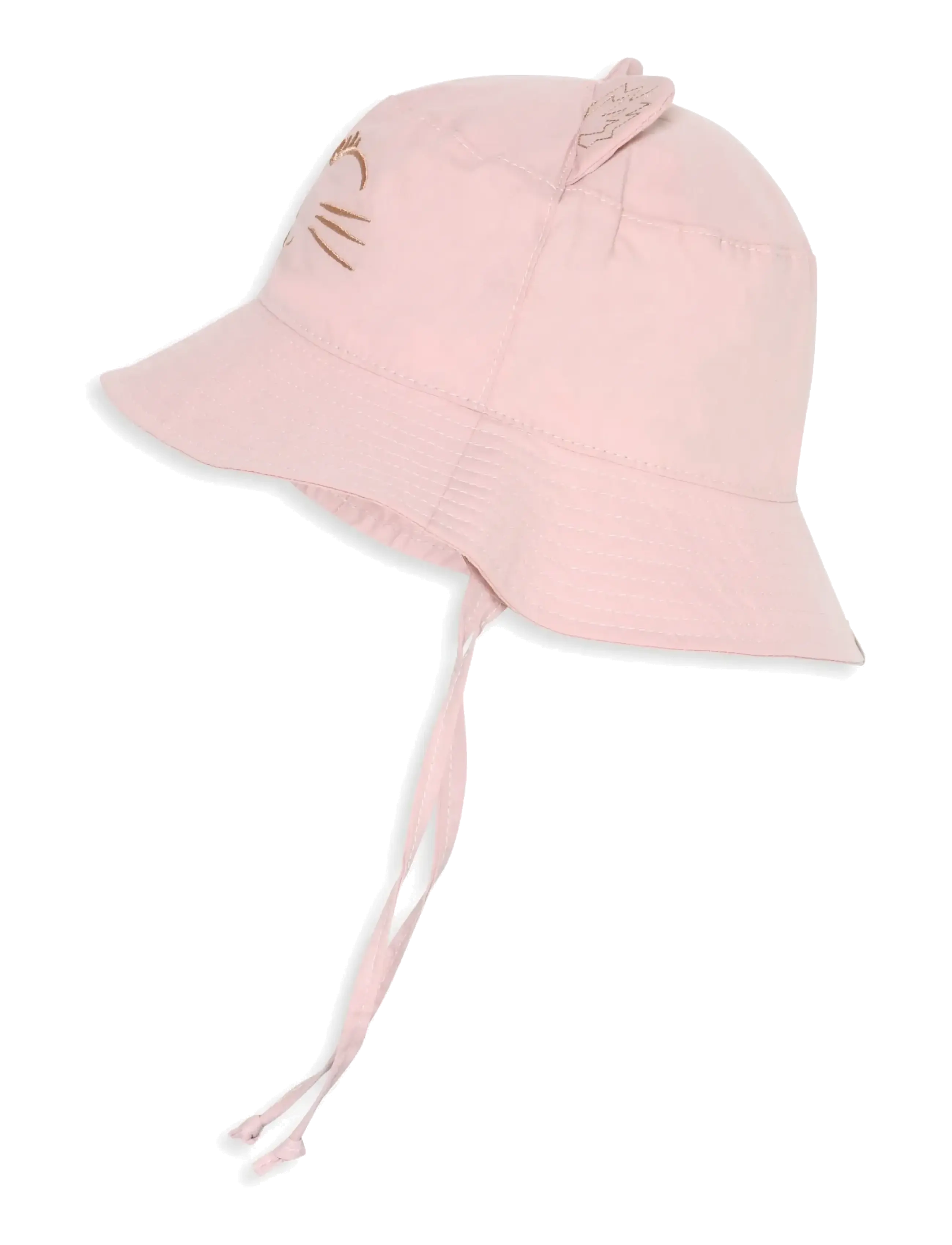 mp Denmark - Kitty bucket hat - czapeczki dla niemowląt - woodrose - 1